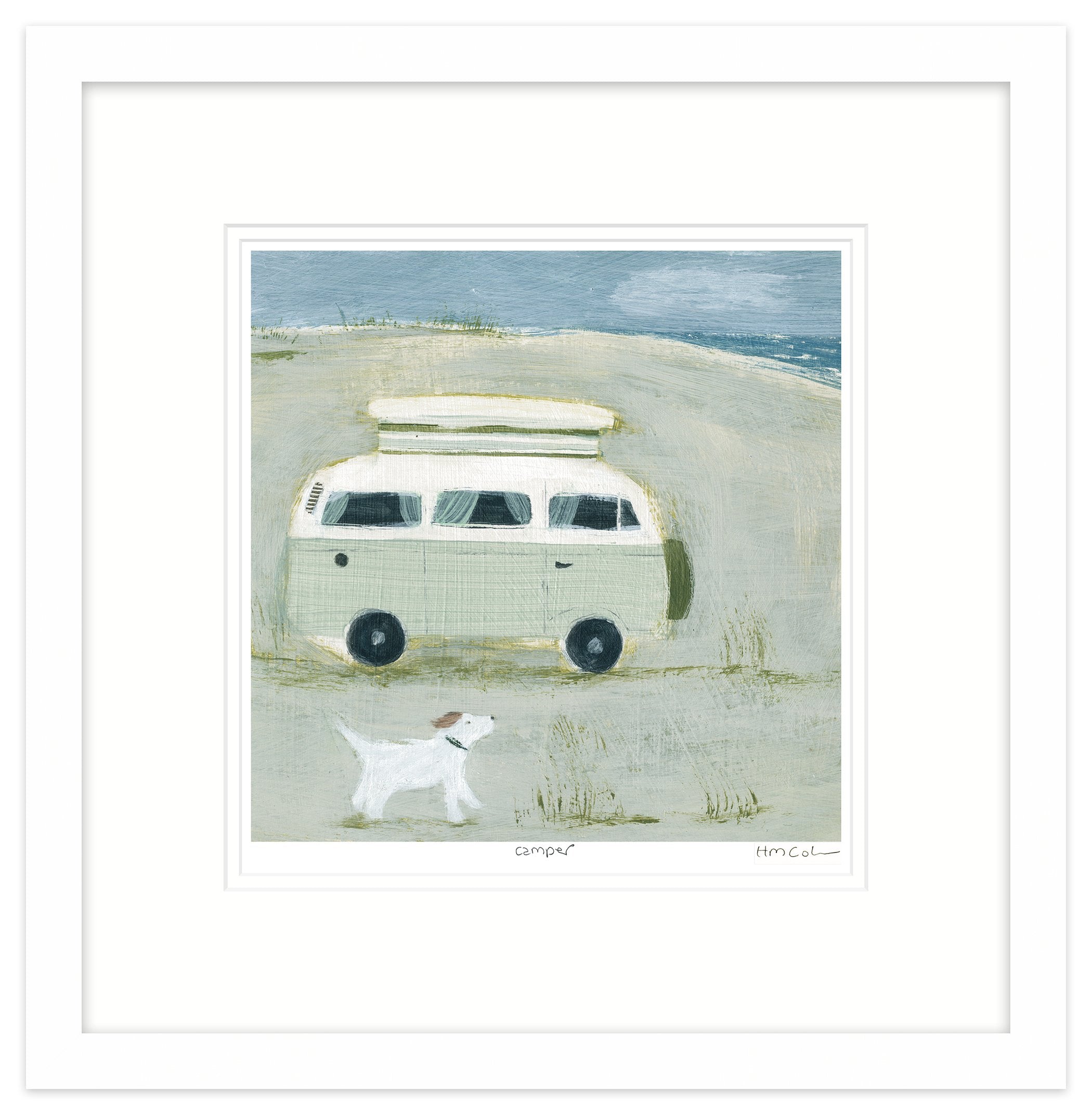 Camper Framed Print