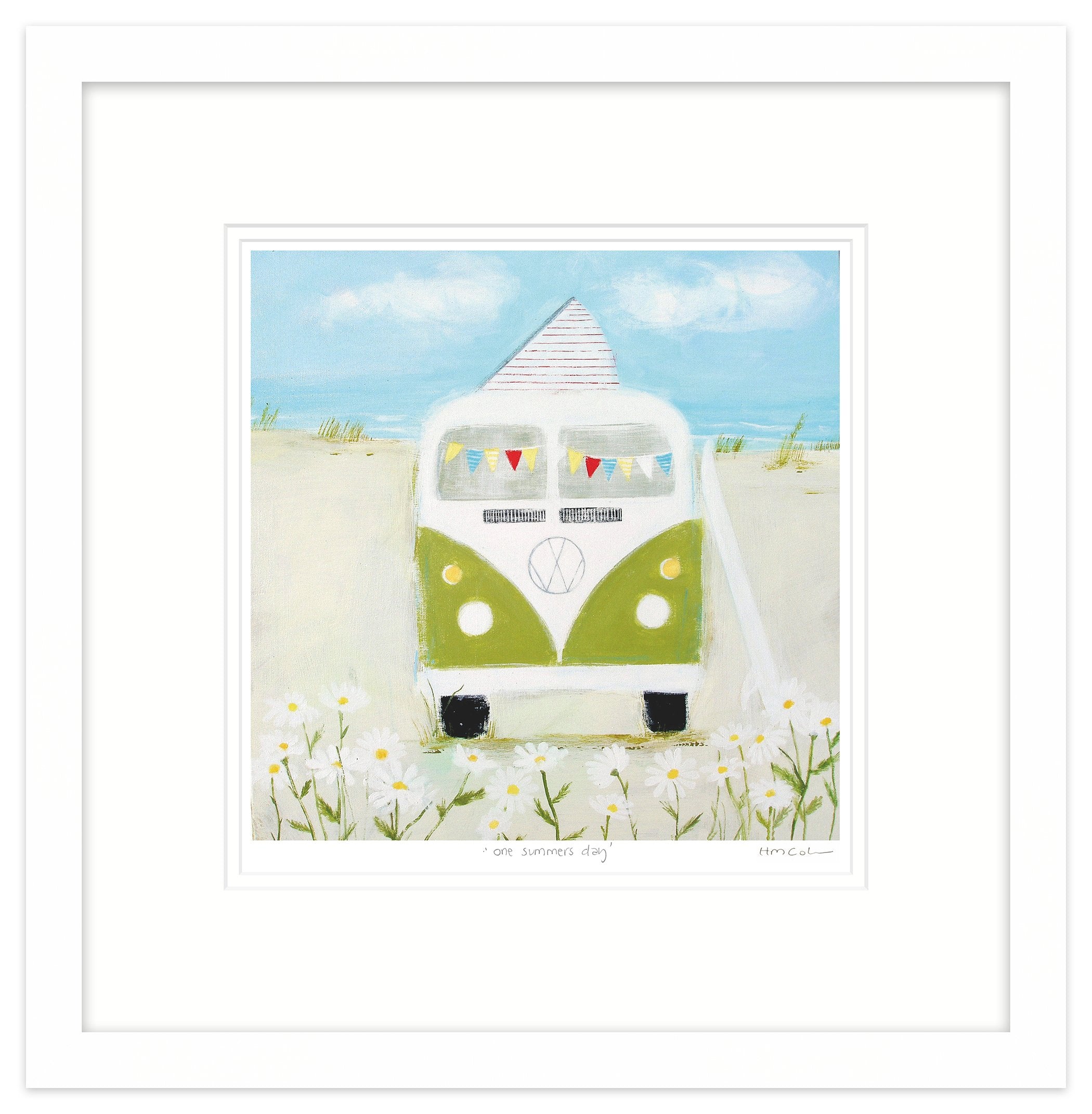 One Summers Day Small Framed Print