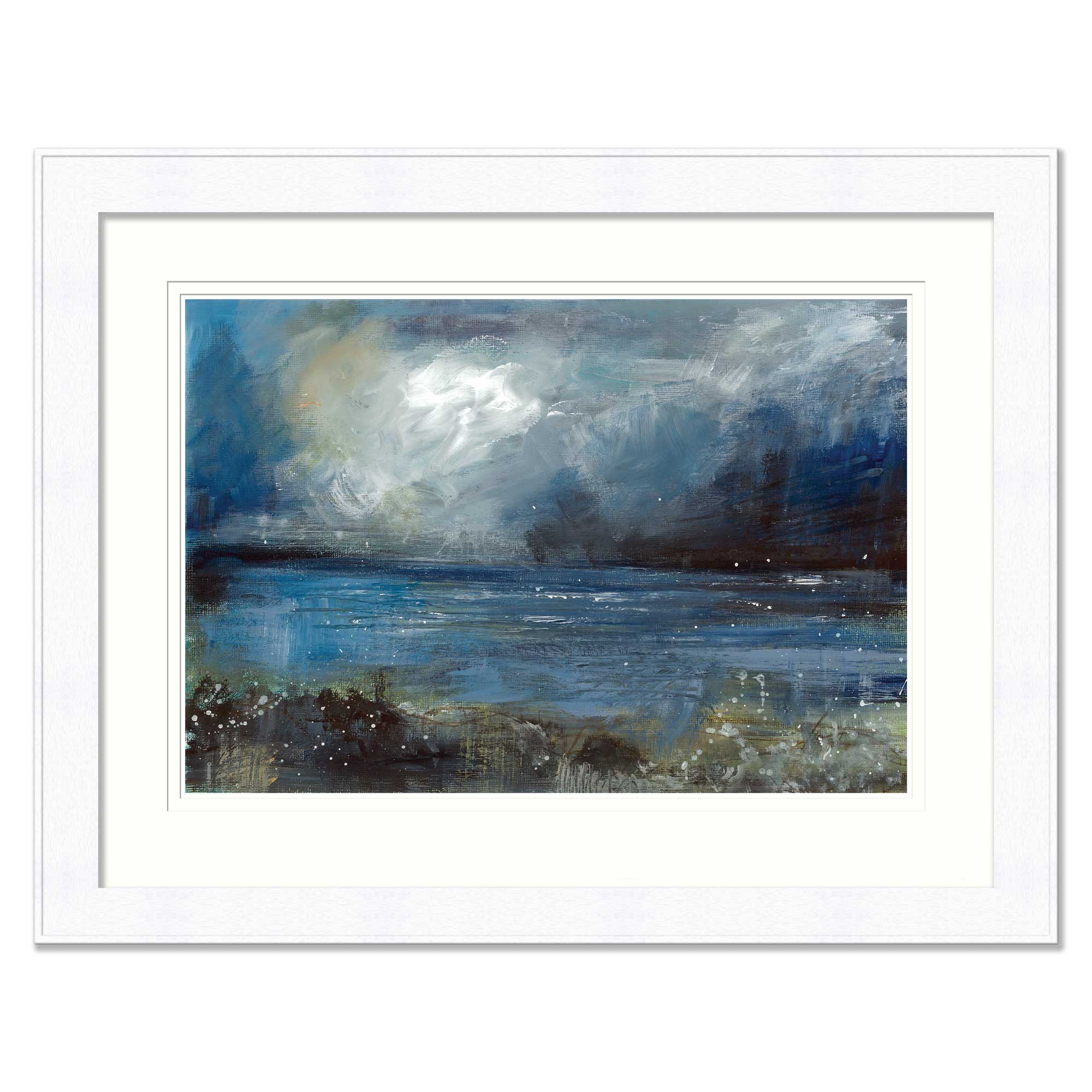 Rolling Storm Large Framed Print