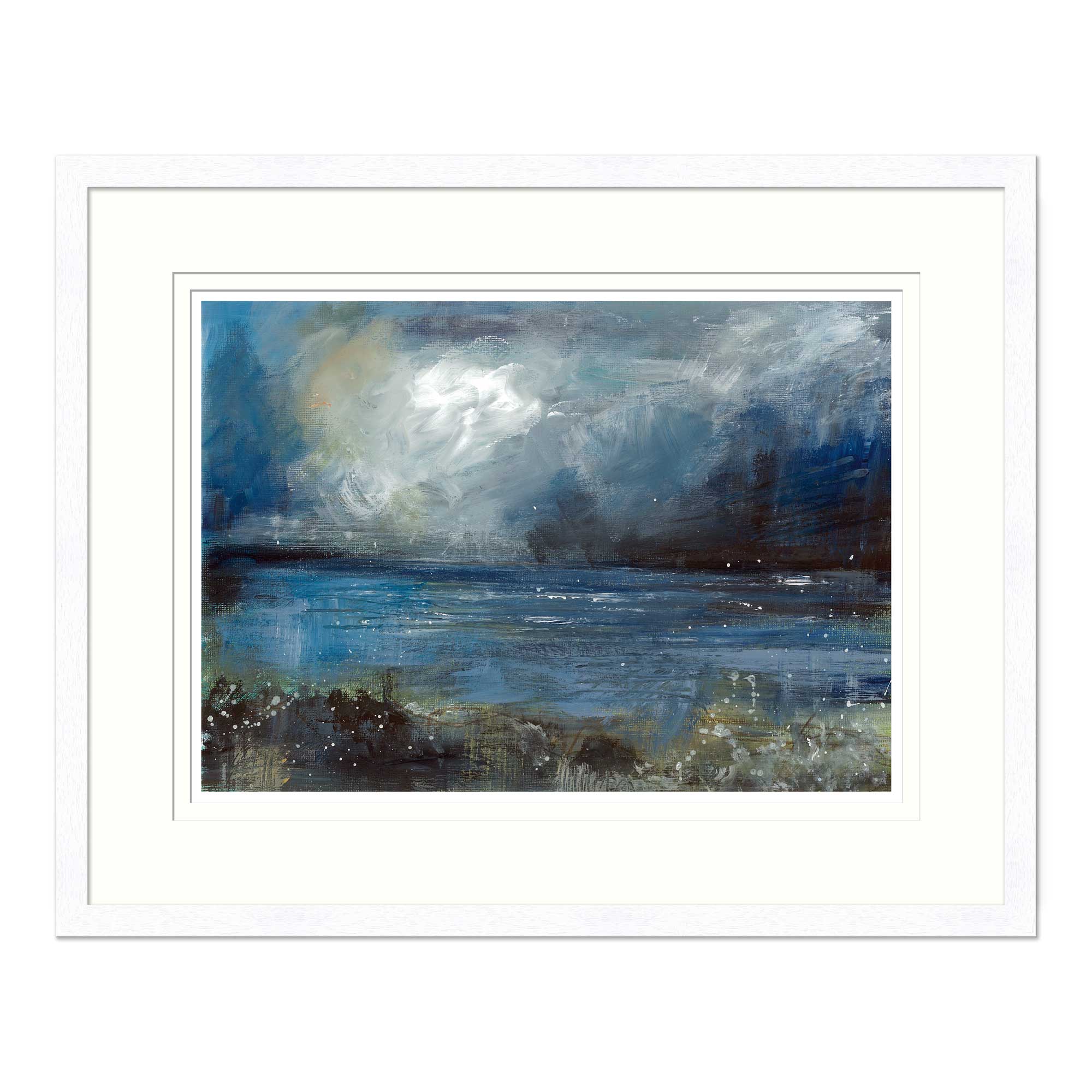 Rolling Storm Framed Print