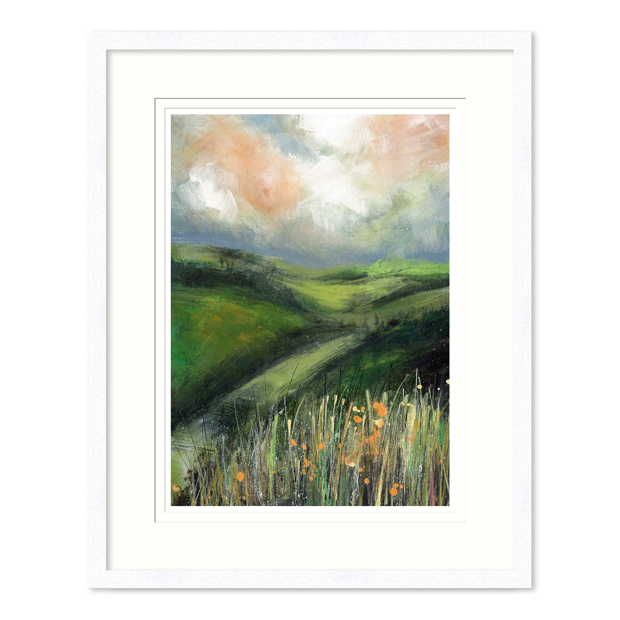 Ramblers Way Framed Print