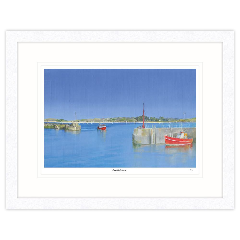 Camel Estuary Framed Print