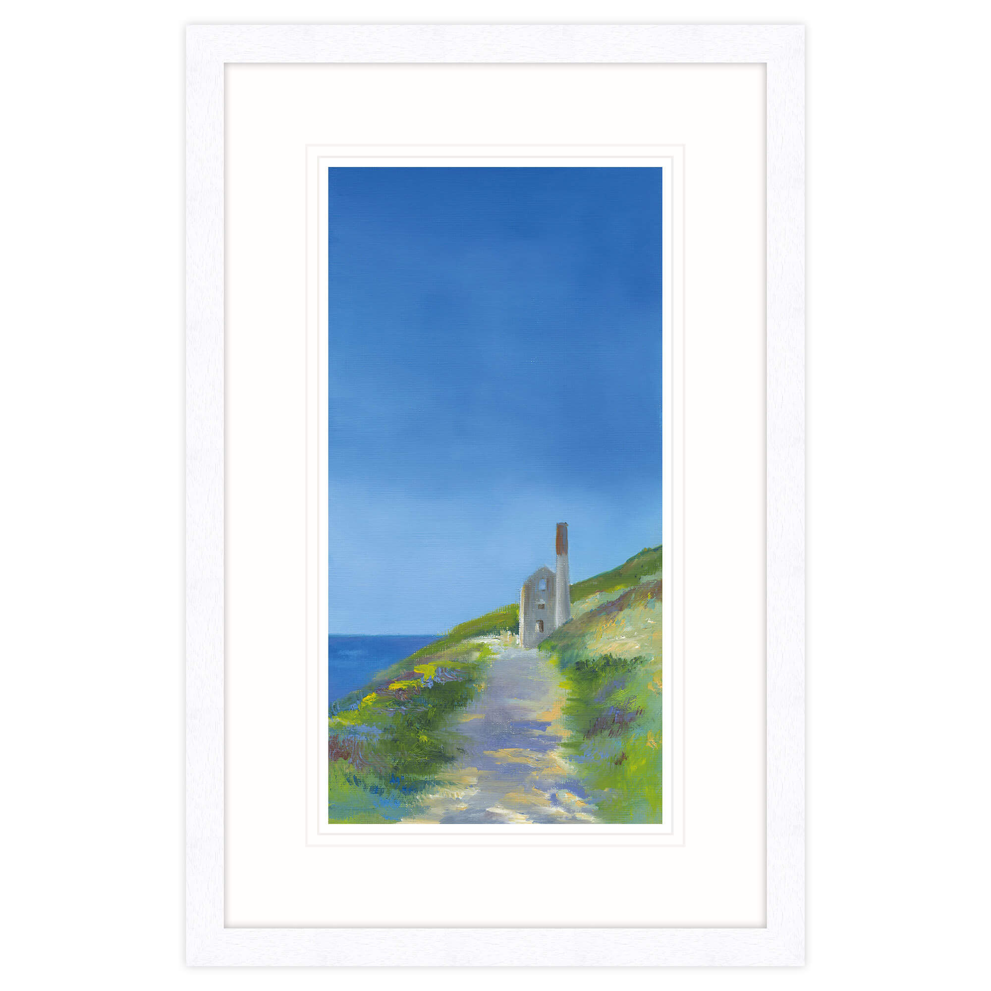 Big Skies, Tin Mine Framed Print