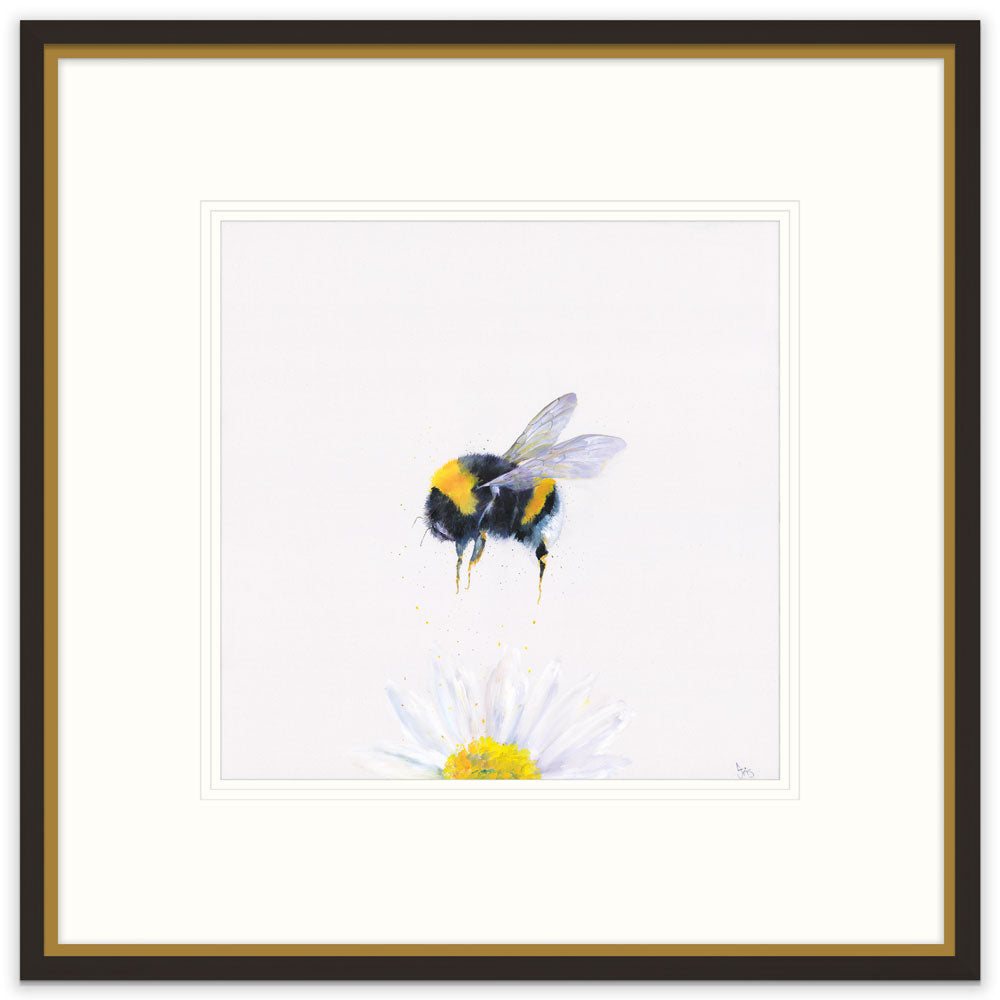 Beesey Lunch Framed Print