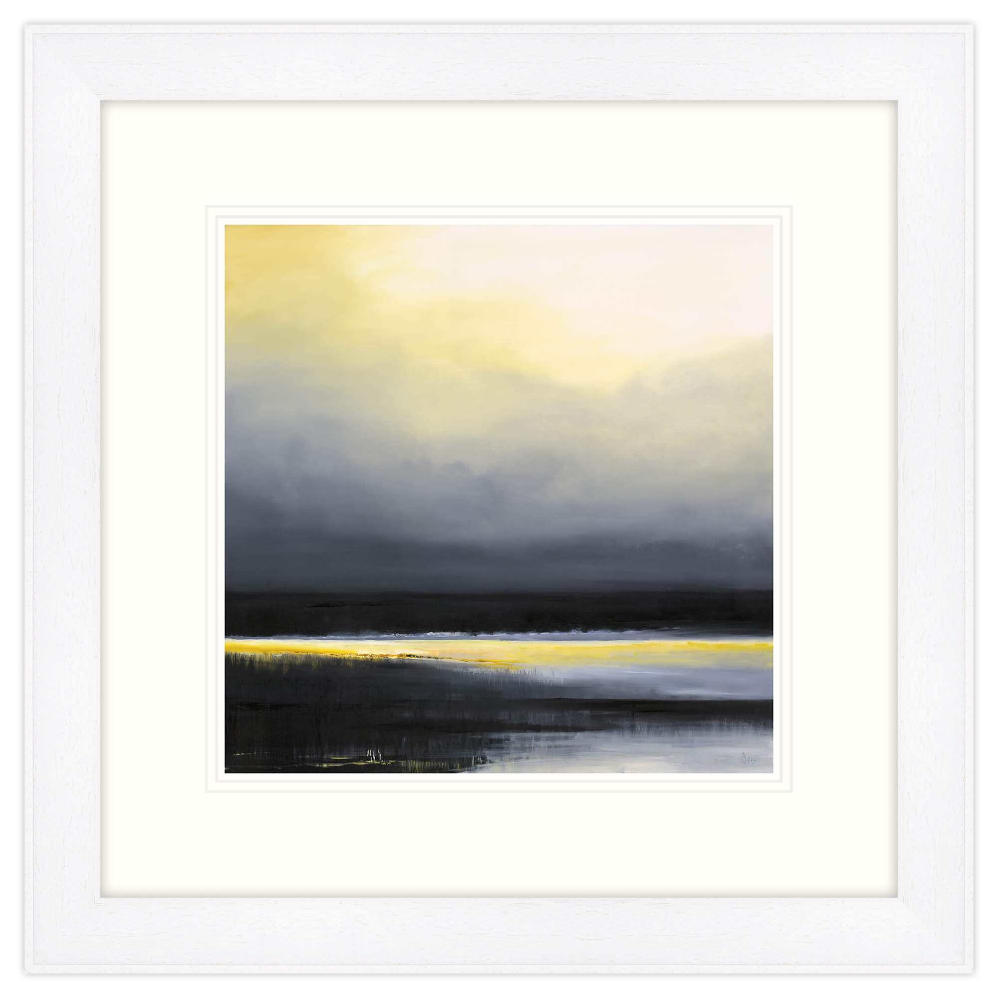 Grey Dawn Framed Print