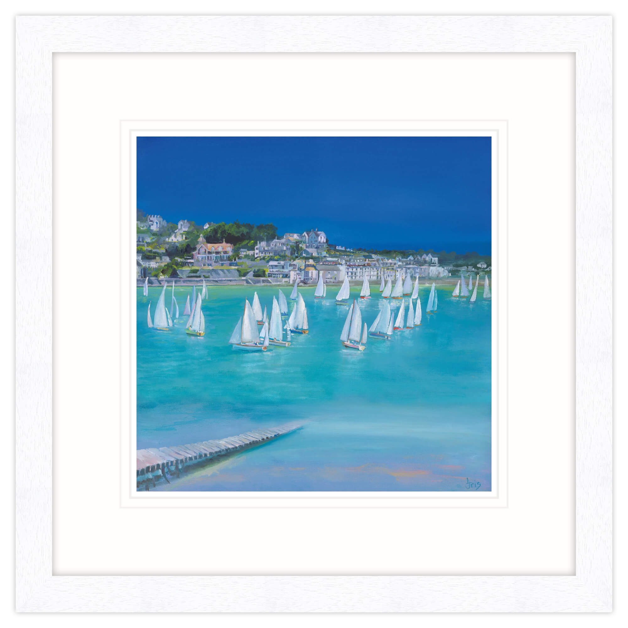 East Portsmouth To Salcombe Framed Print