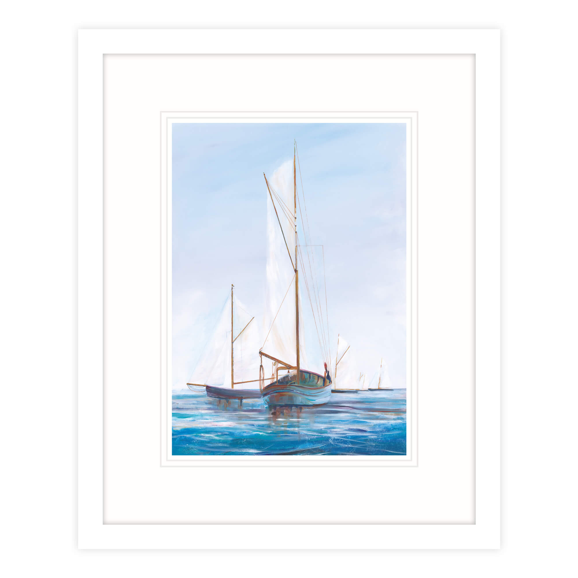 Sail Ahoy Framed Print