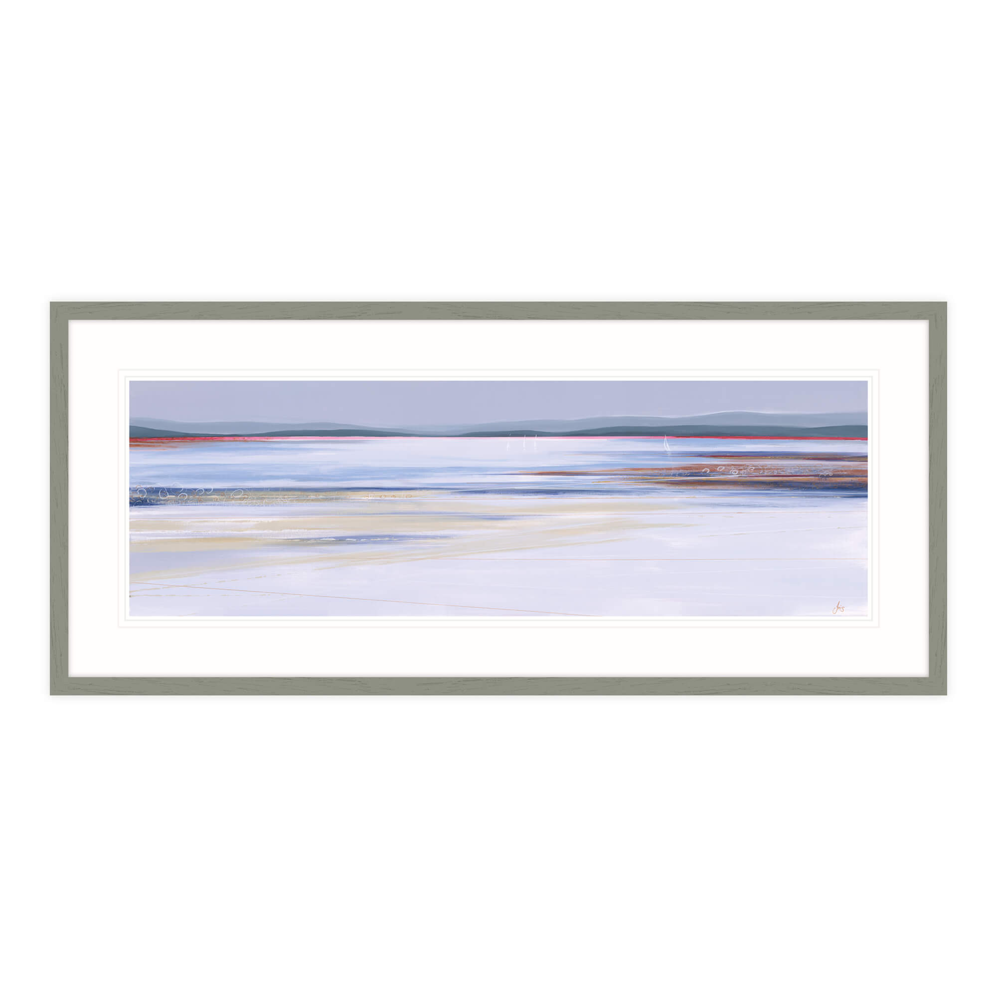 Bright Waters Framed Print