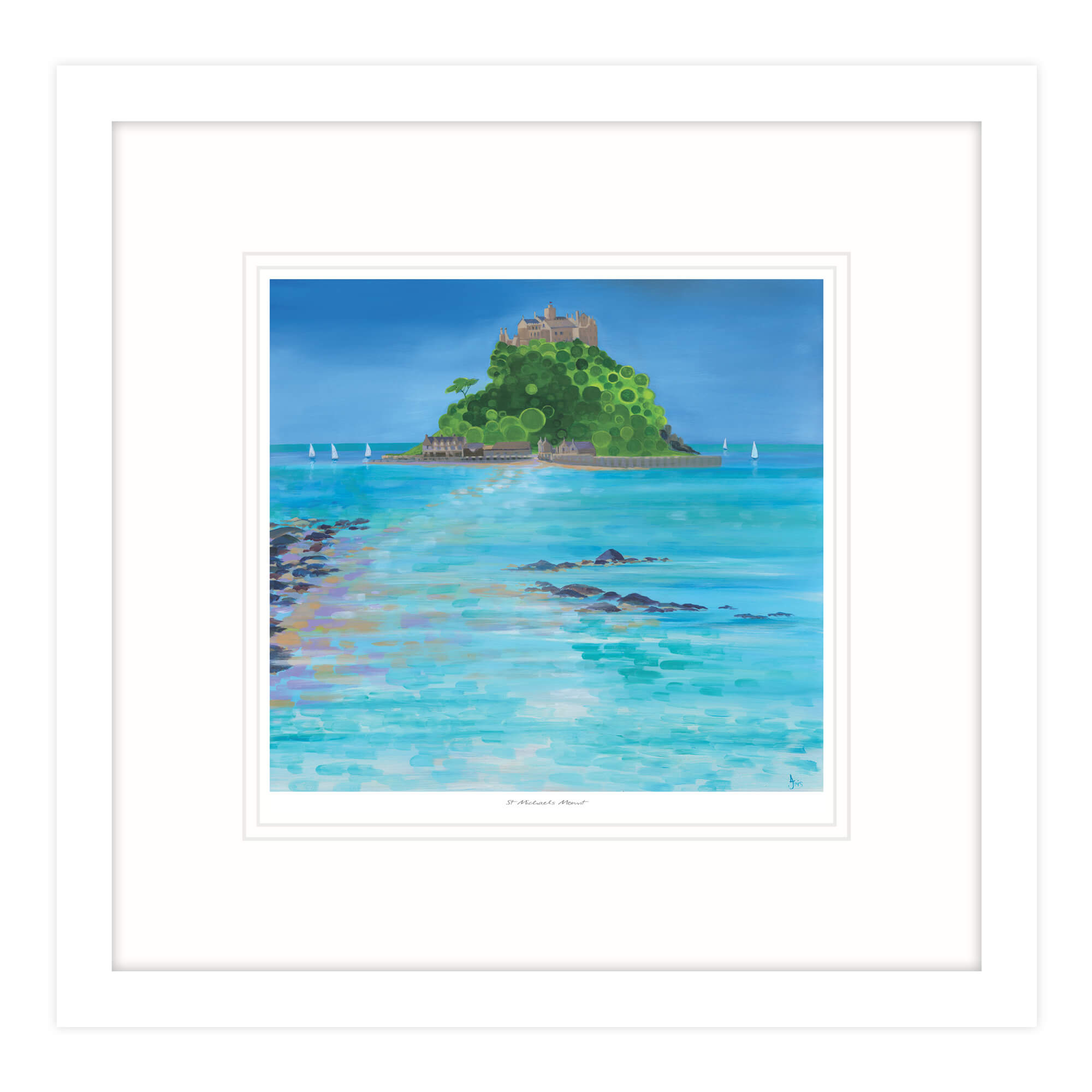 St Michael’s Mount Framed Print