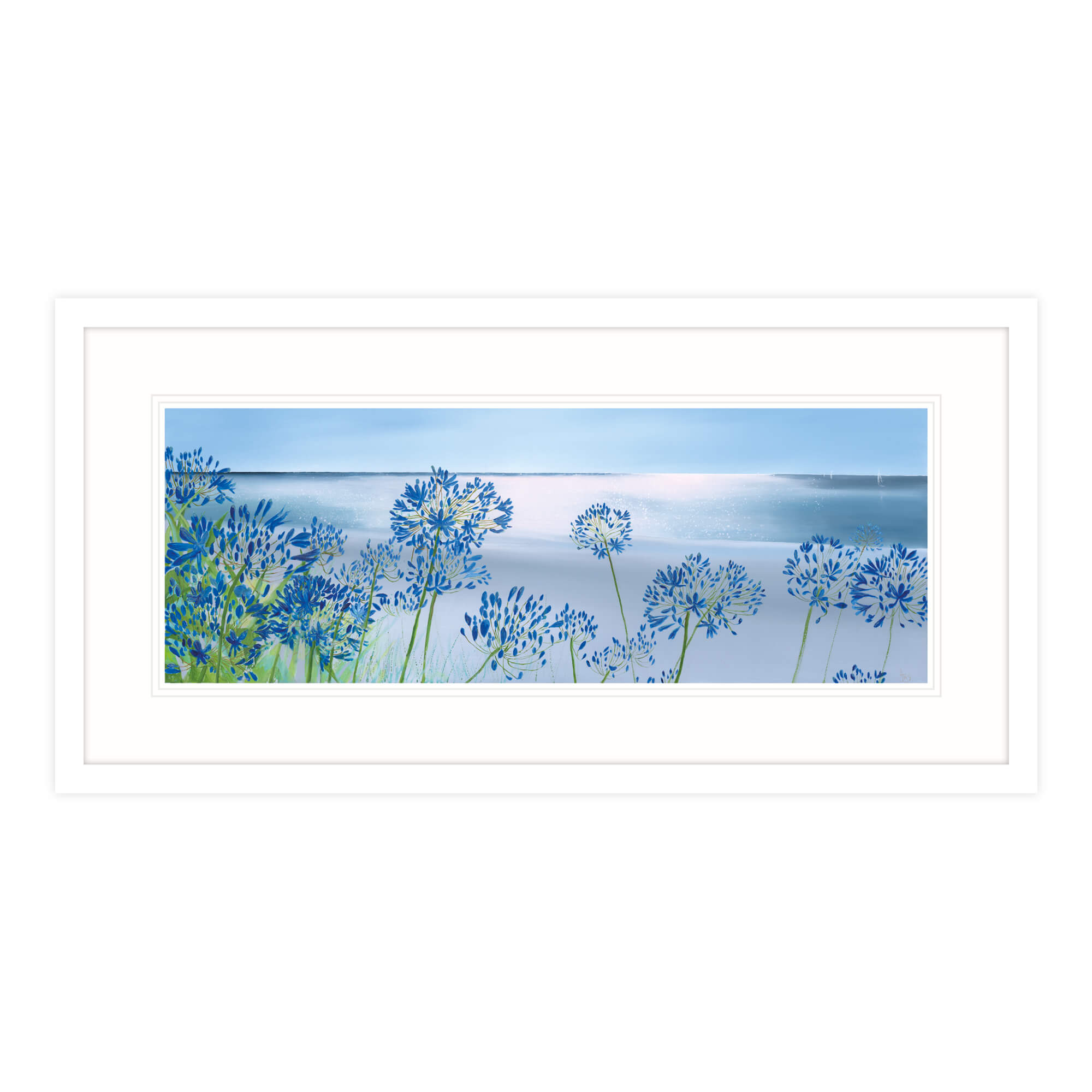 Moody Blues Large Framed Print