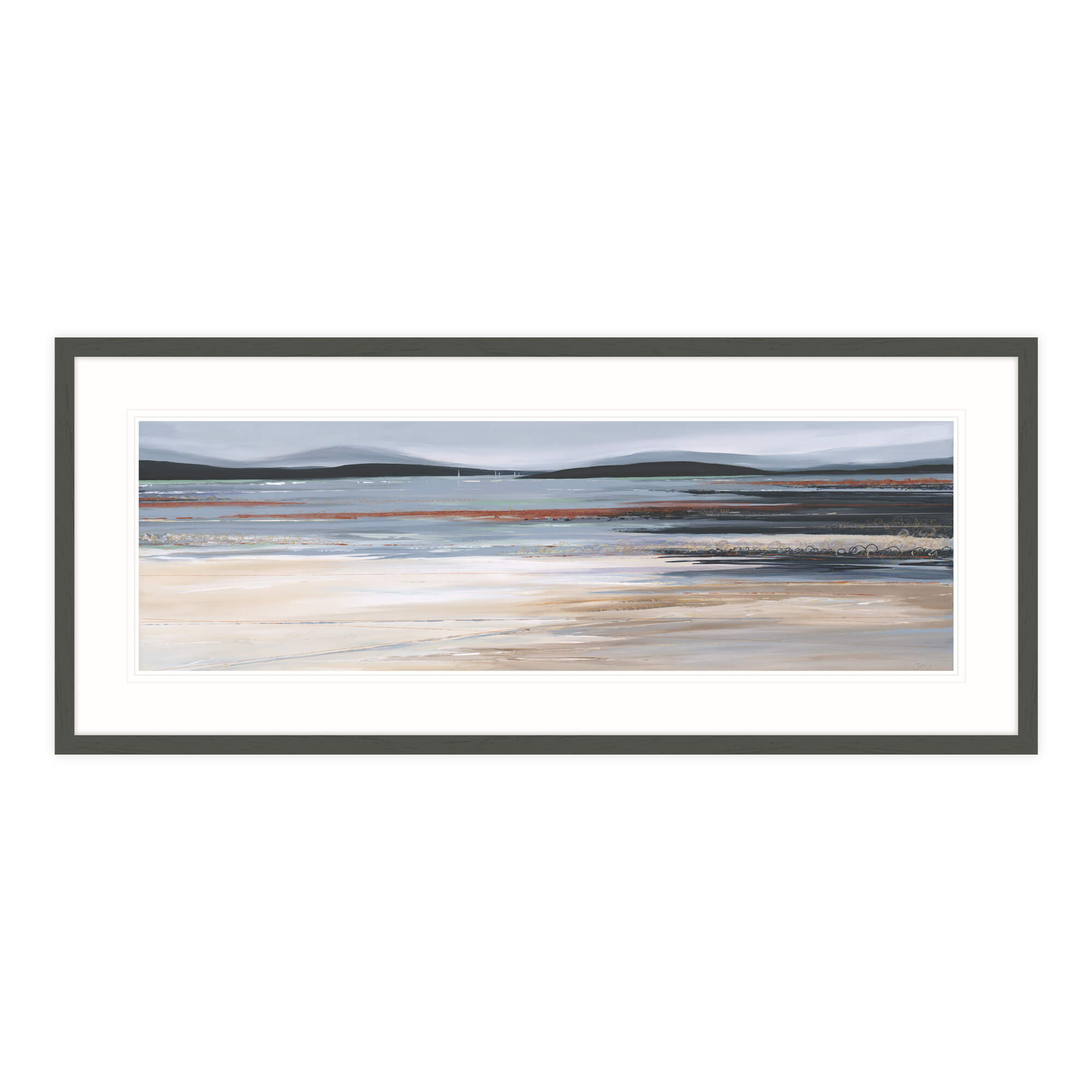 Baston Creek, Early Morning Framed Print