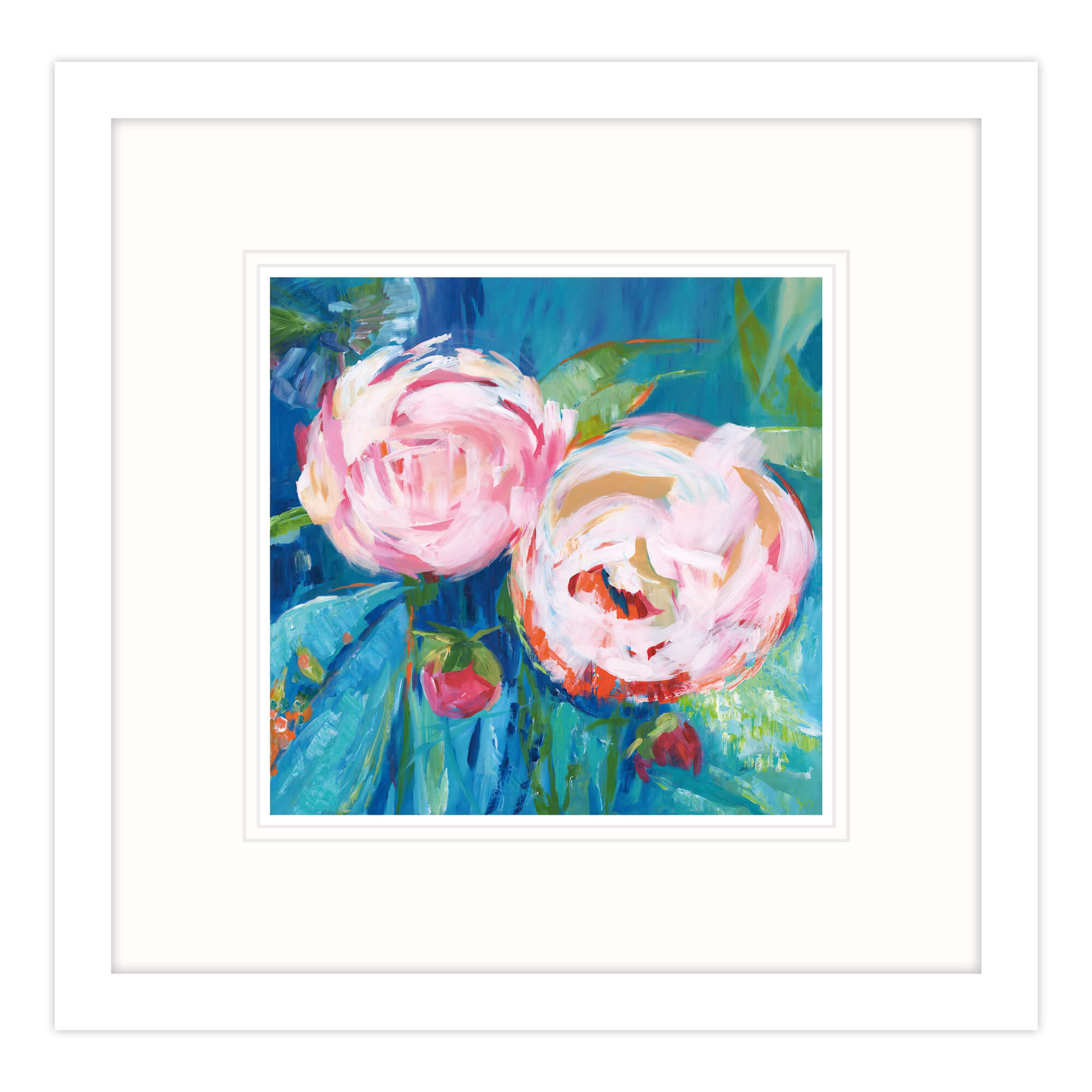 First Peony Of Summer Framed Print
