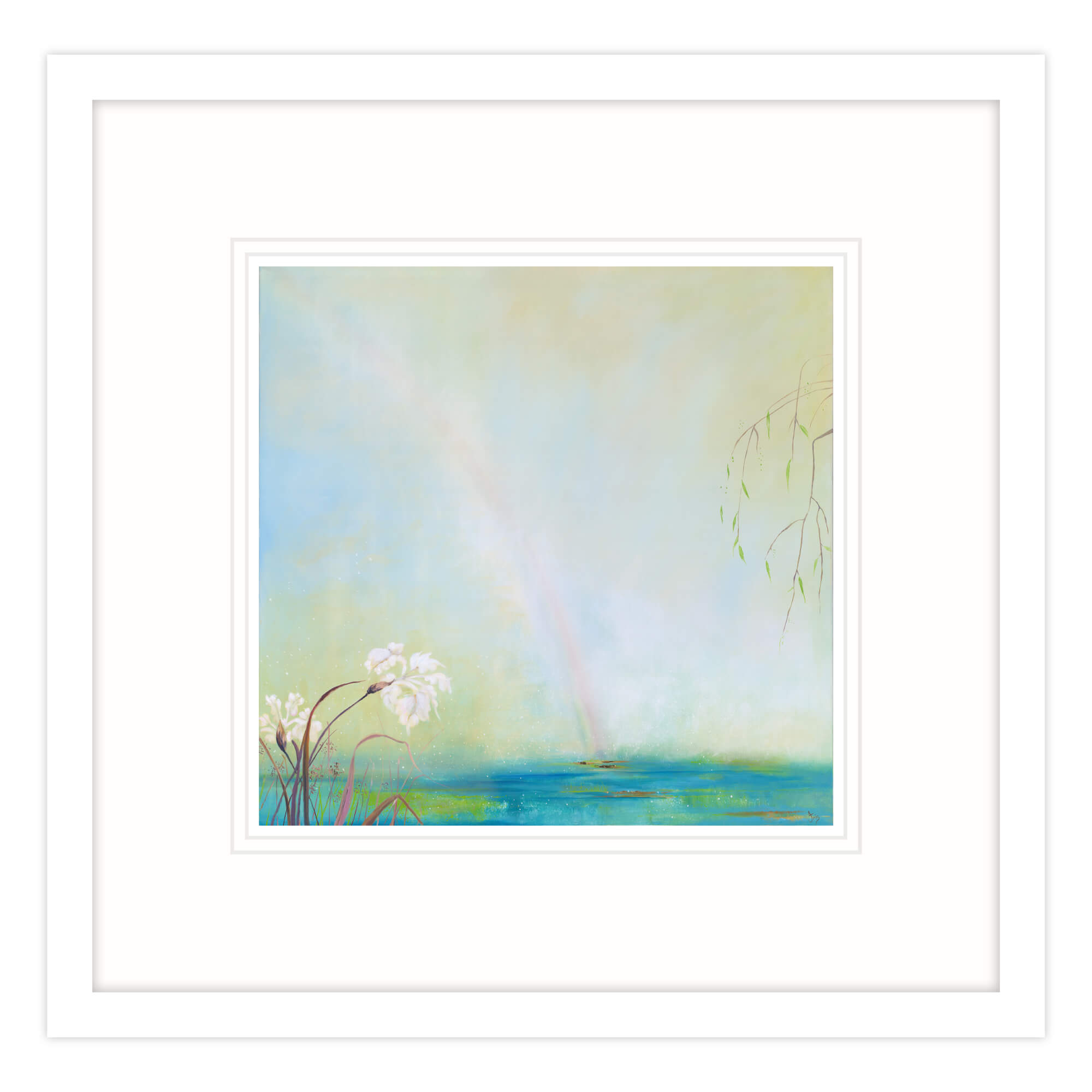 I Can See A Rainbow Framed Print