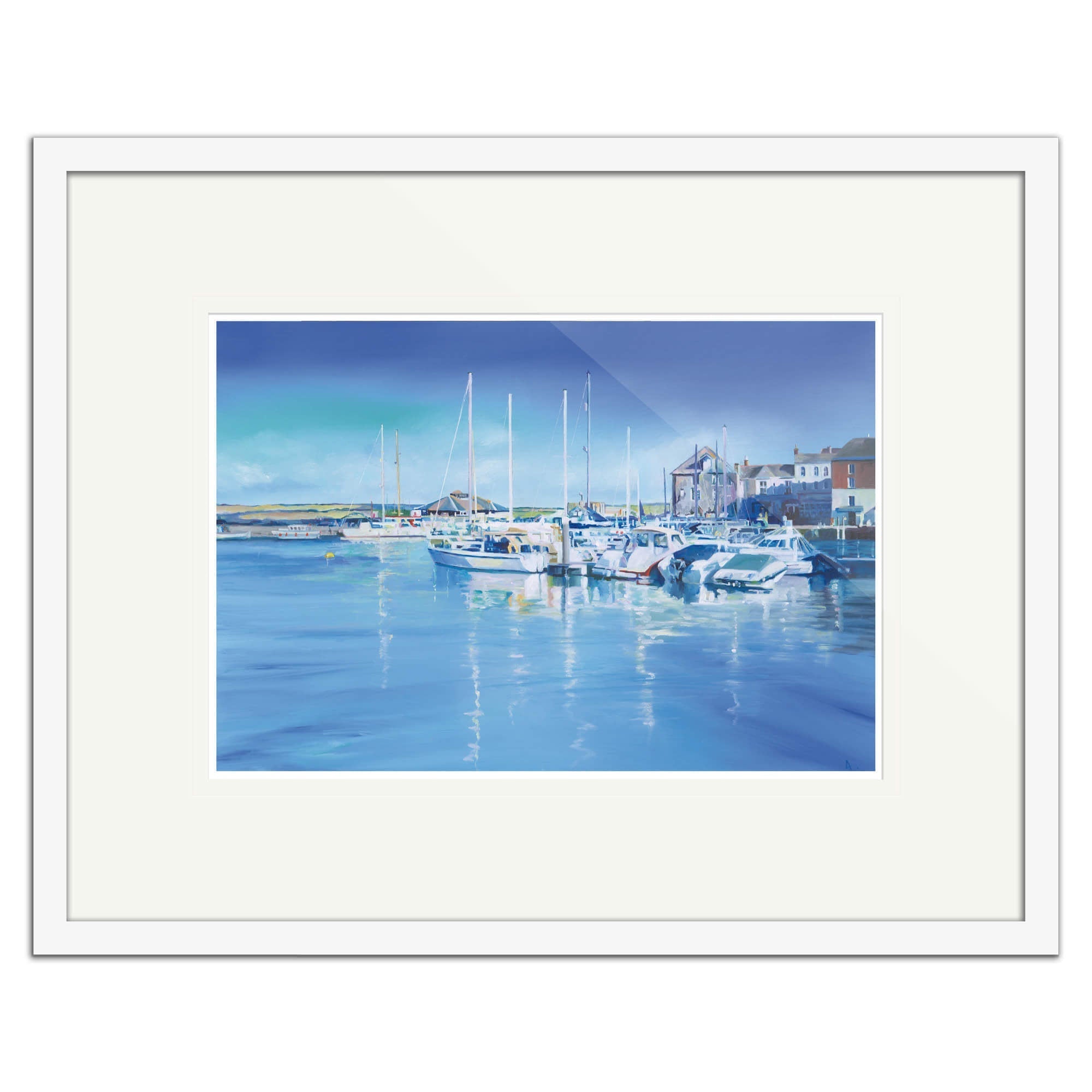 Beautiful Padstow Framed Print