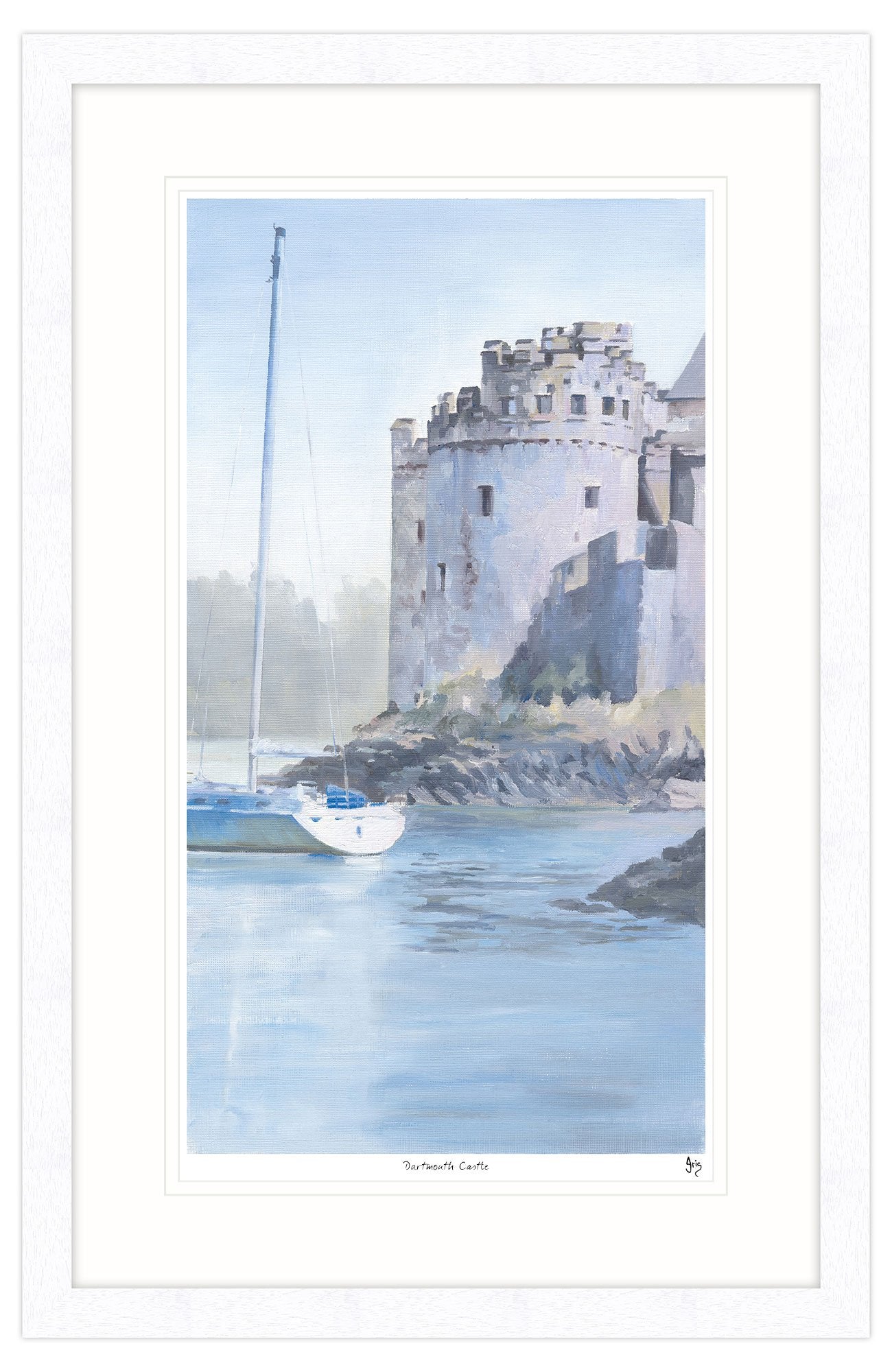 Dartmouth Castle Framed Print