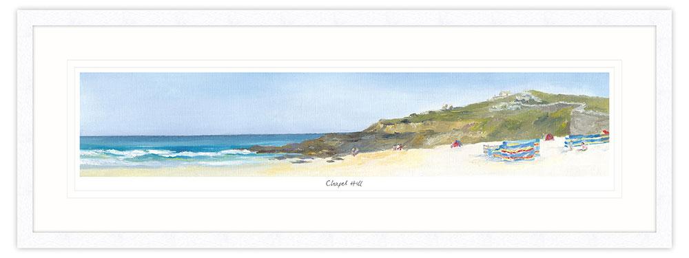 Chapel Hill St Ives Framed Print