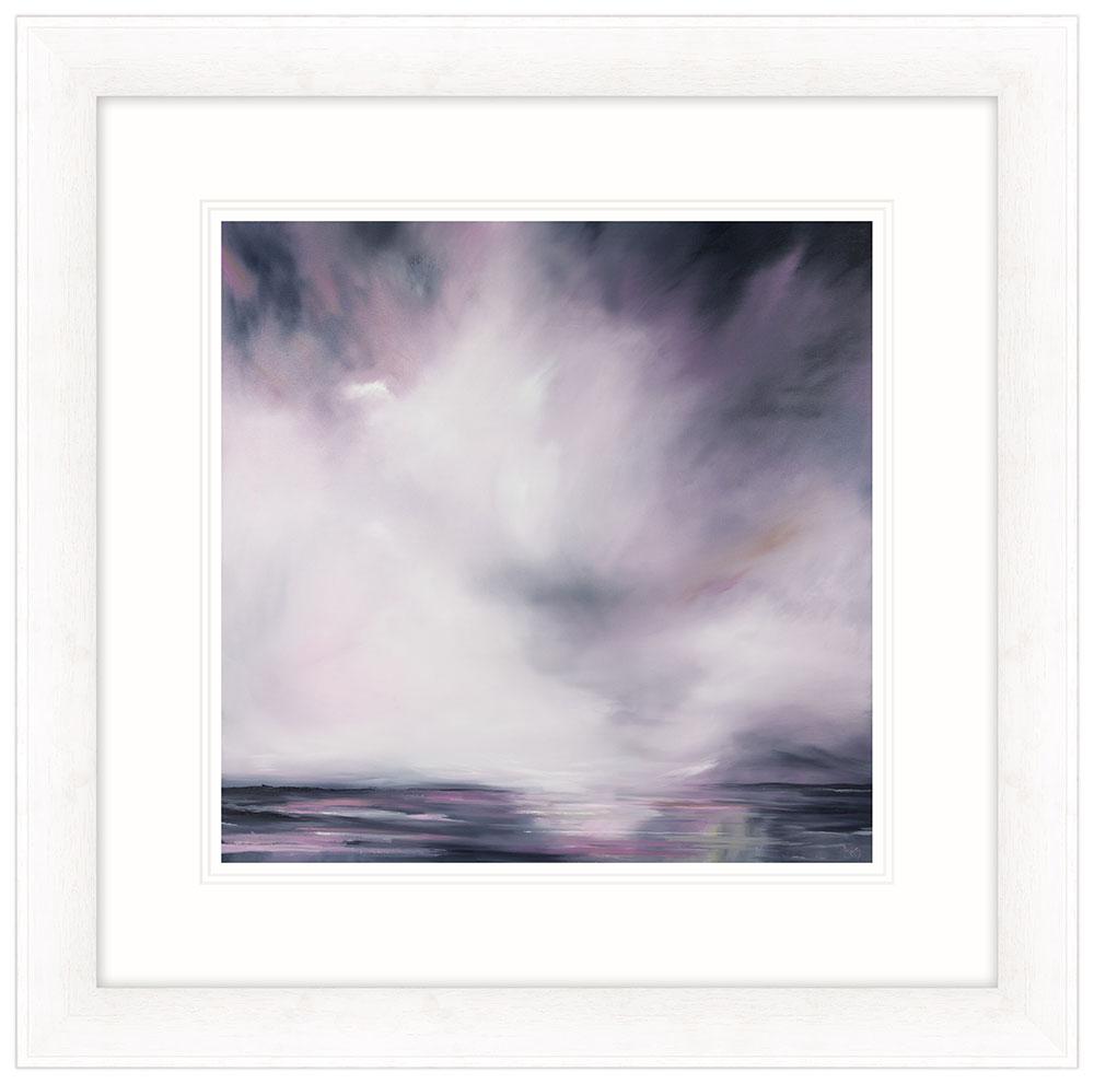 Pink Padstow Skies Framed Print