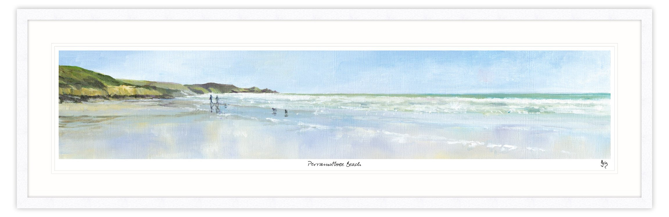 Perranuthnoe Beach Framed Print