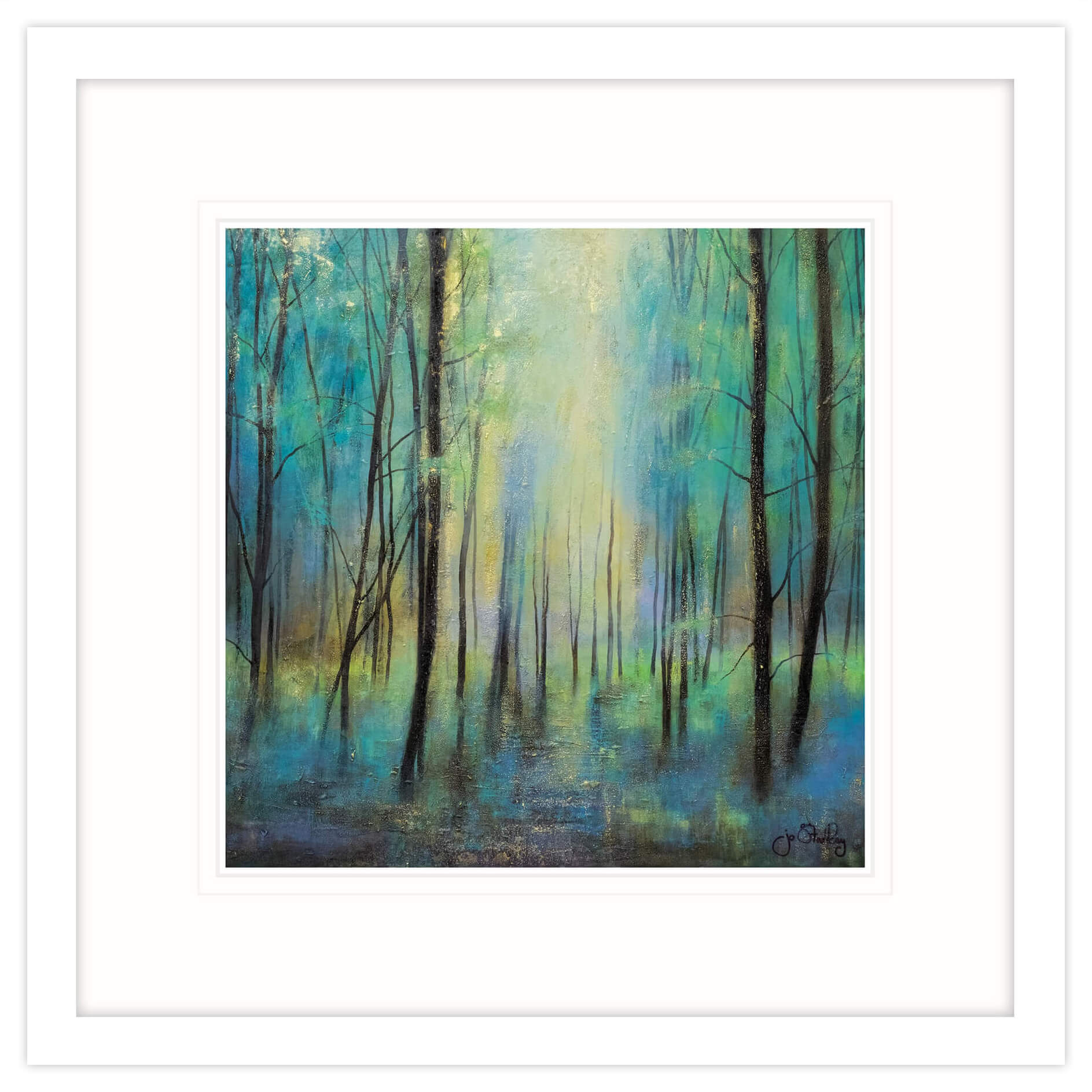 The Lost Forest Small Framed Print