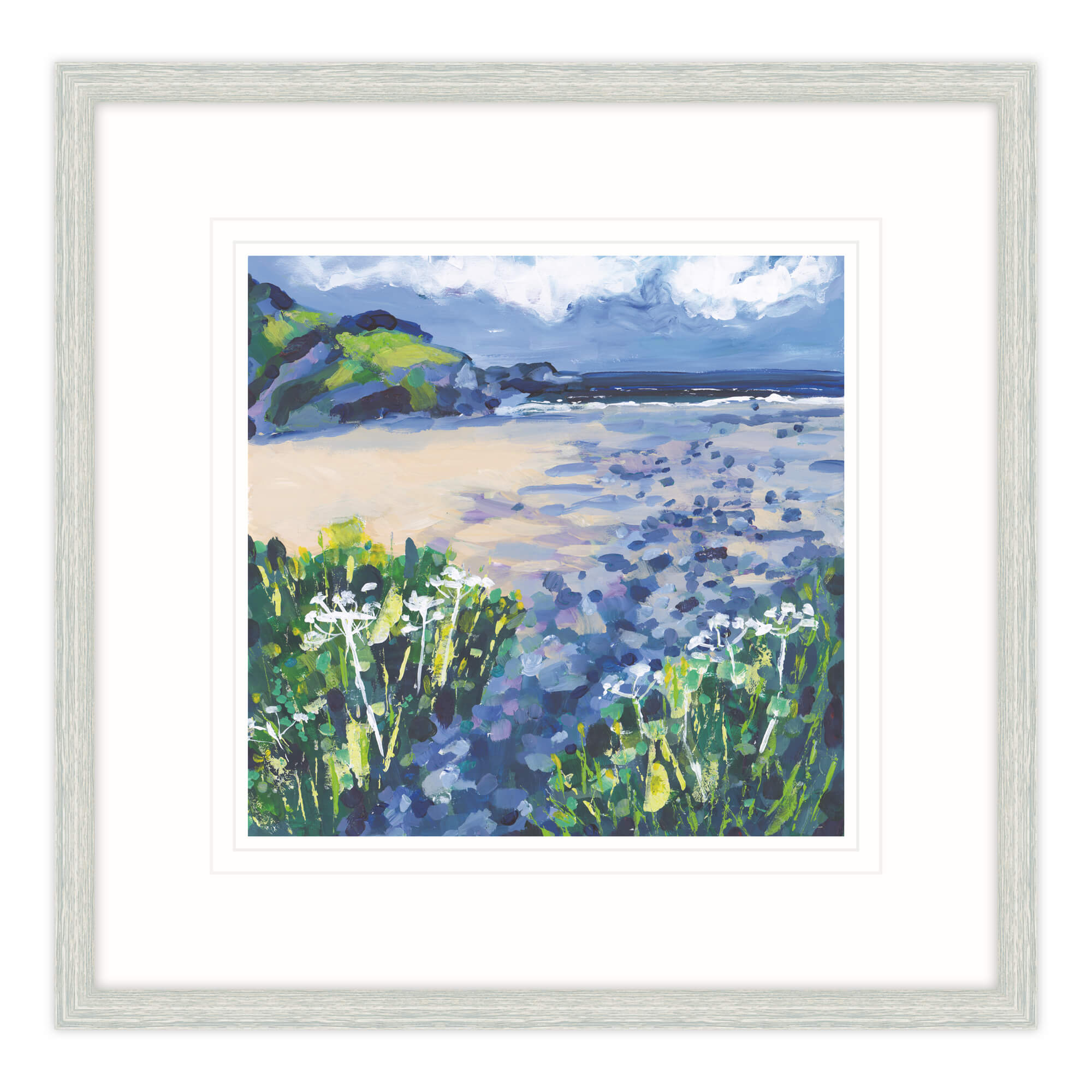Down To The Sea Framed Print