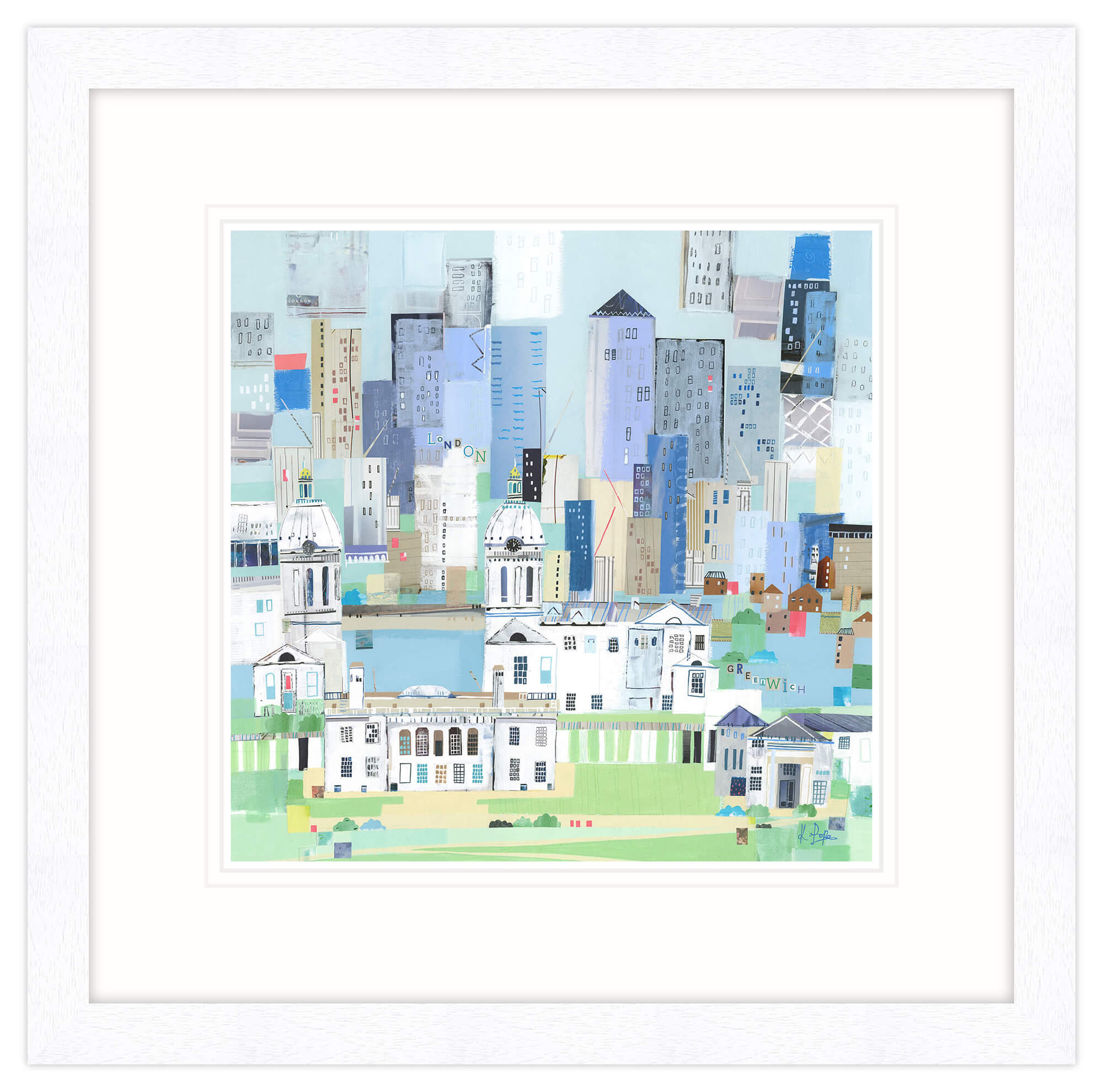 London Greenwich Framed Print