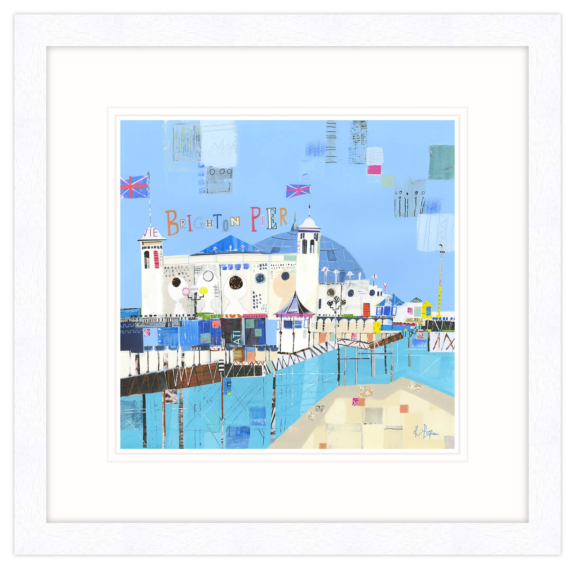 Brighton Pier Framed Print