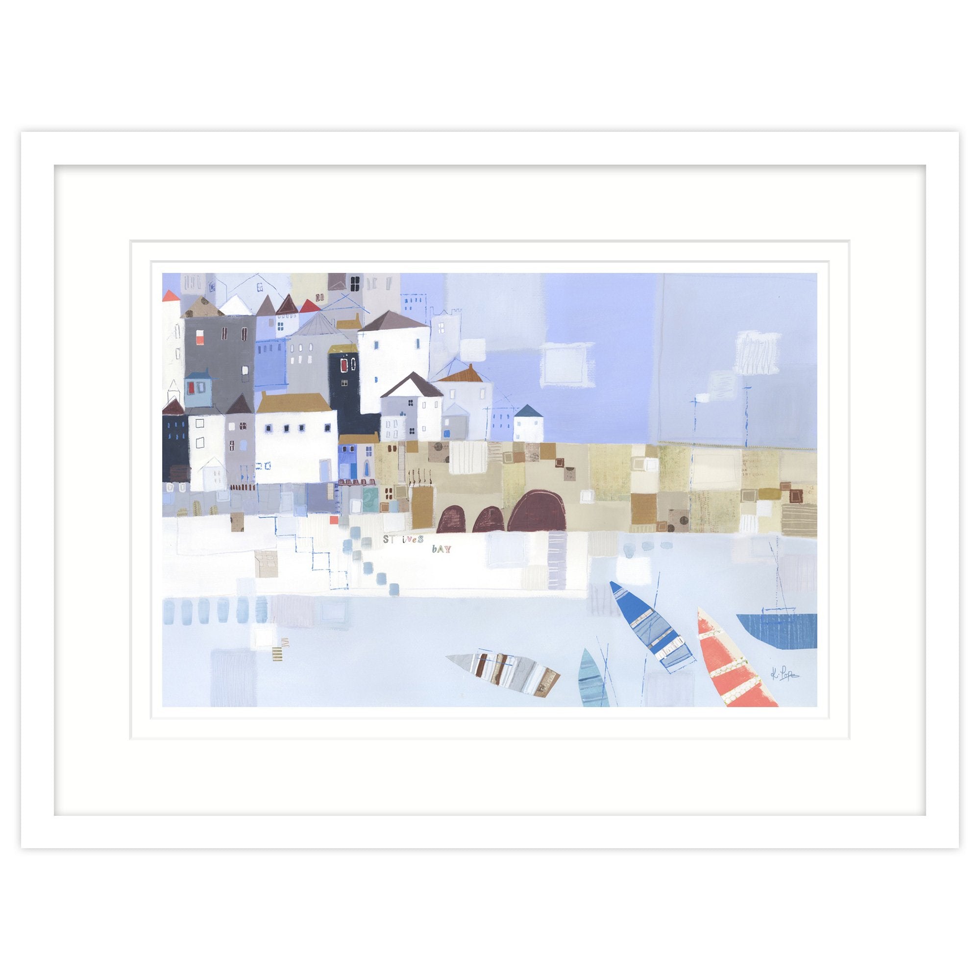 St Ives Bay Framed Print