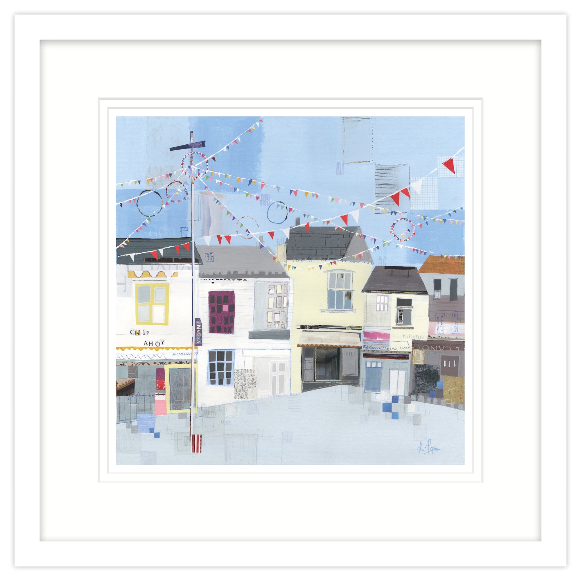 Padstow Maypole Framed Print