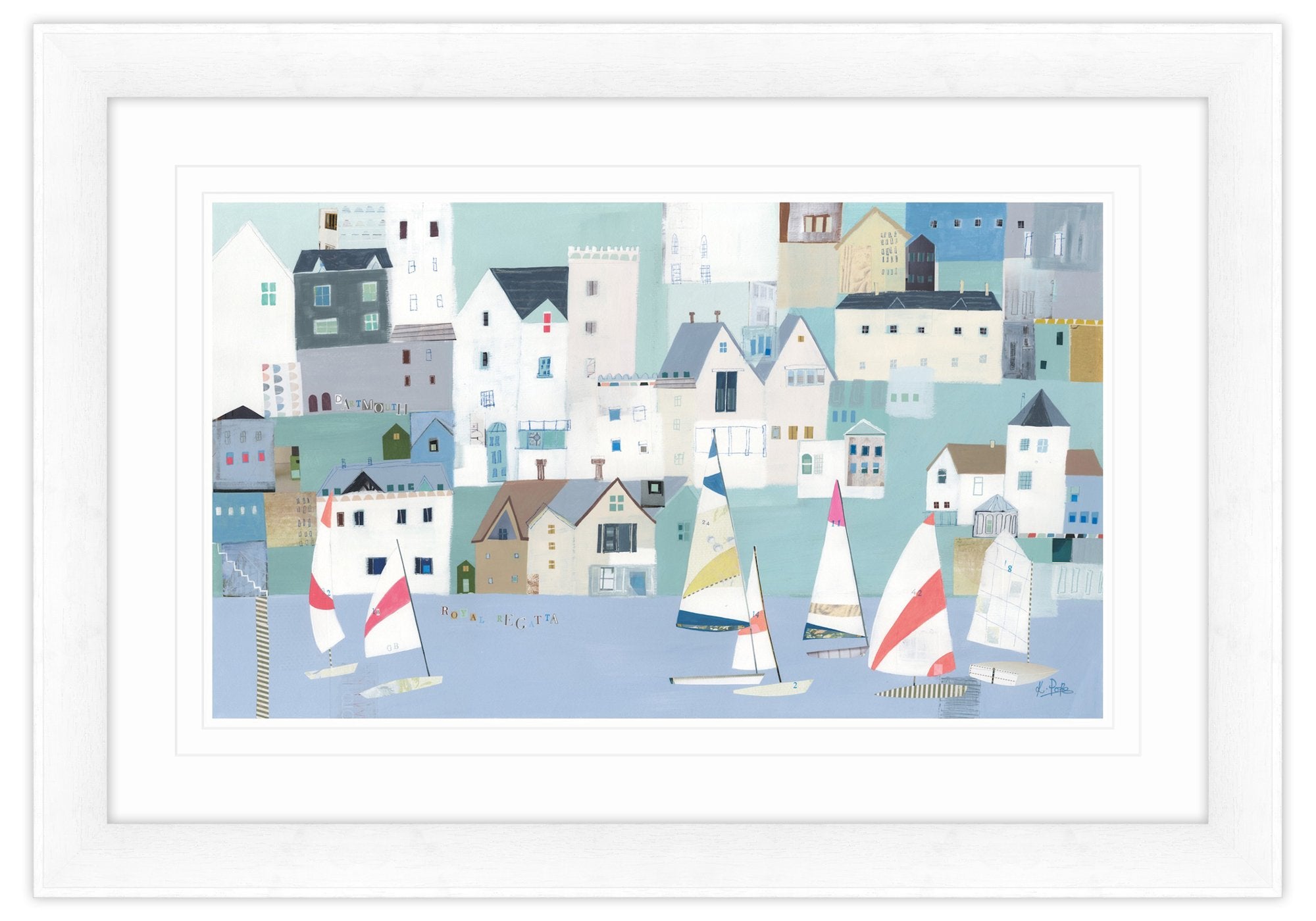 Dartmouth Regatta Framed Print