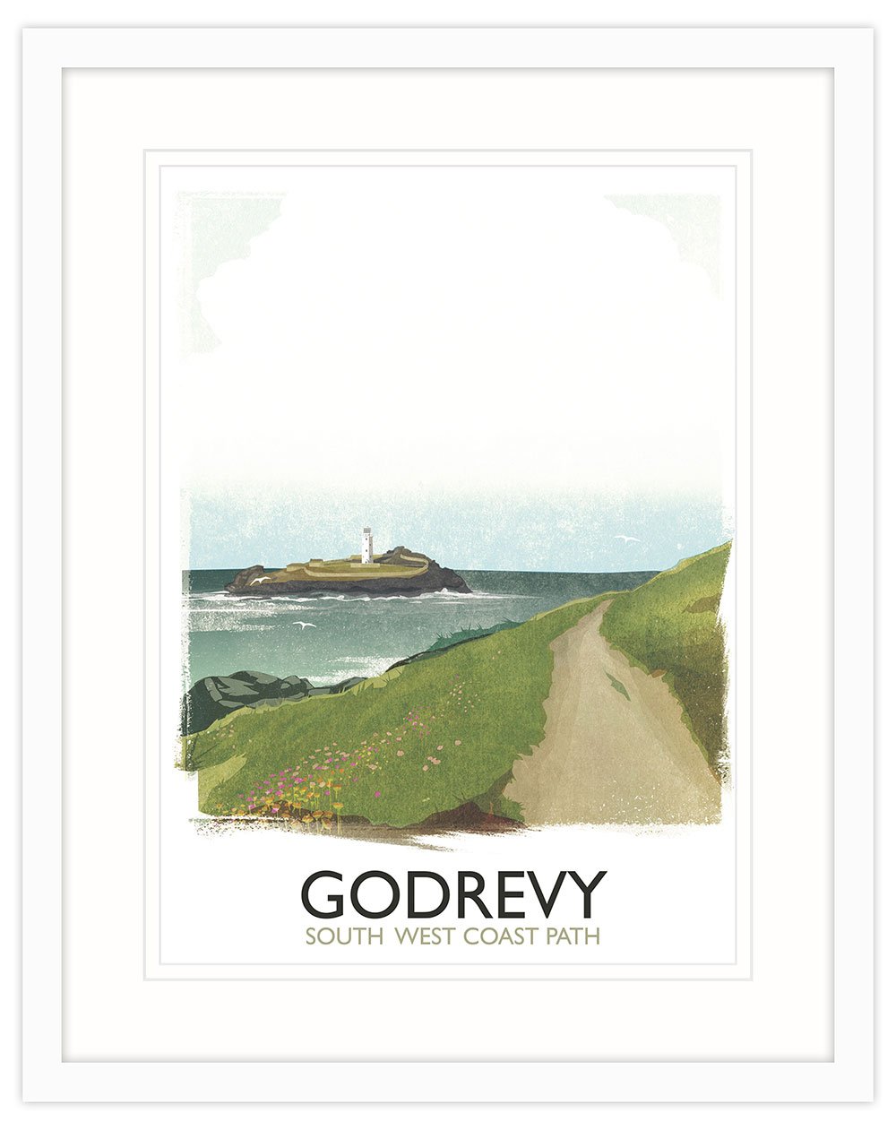 Godrevy Coast Framed Print