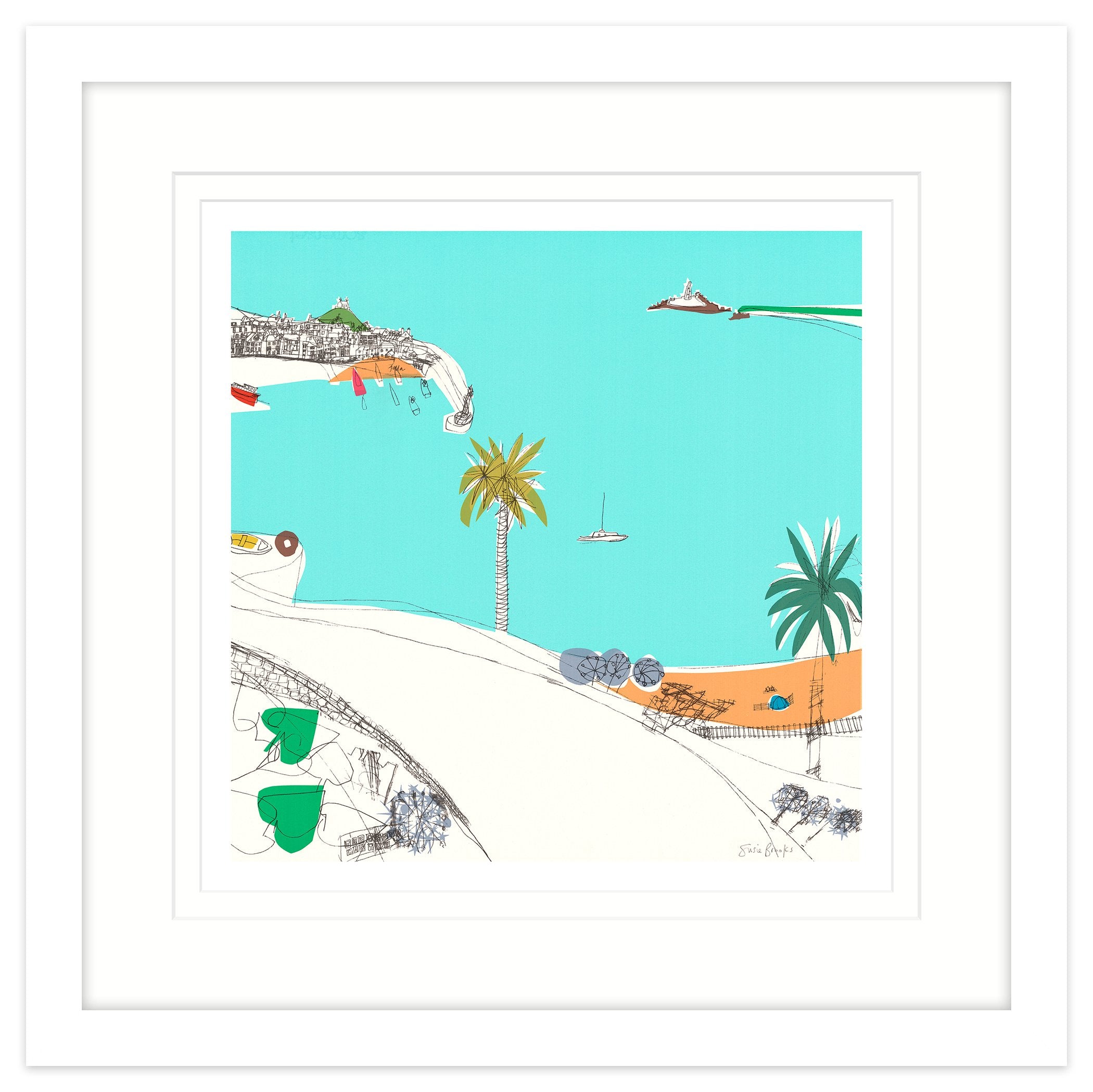 Remembering St Ives Framed Print