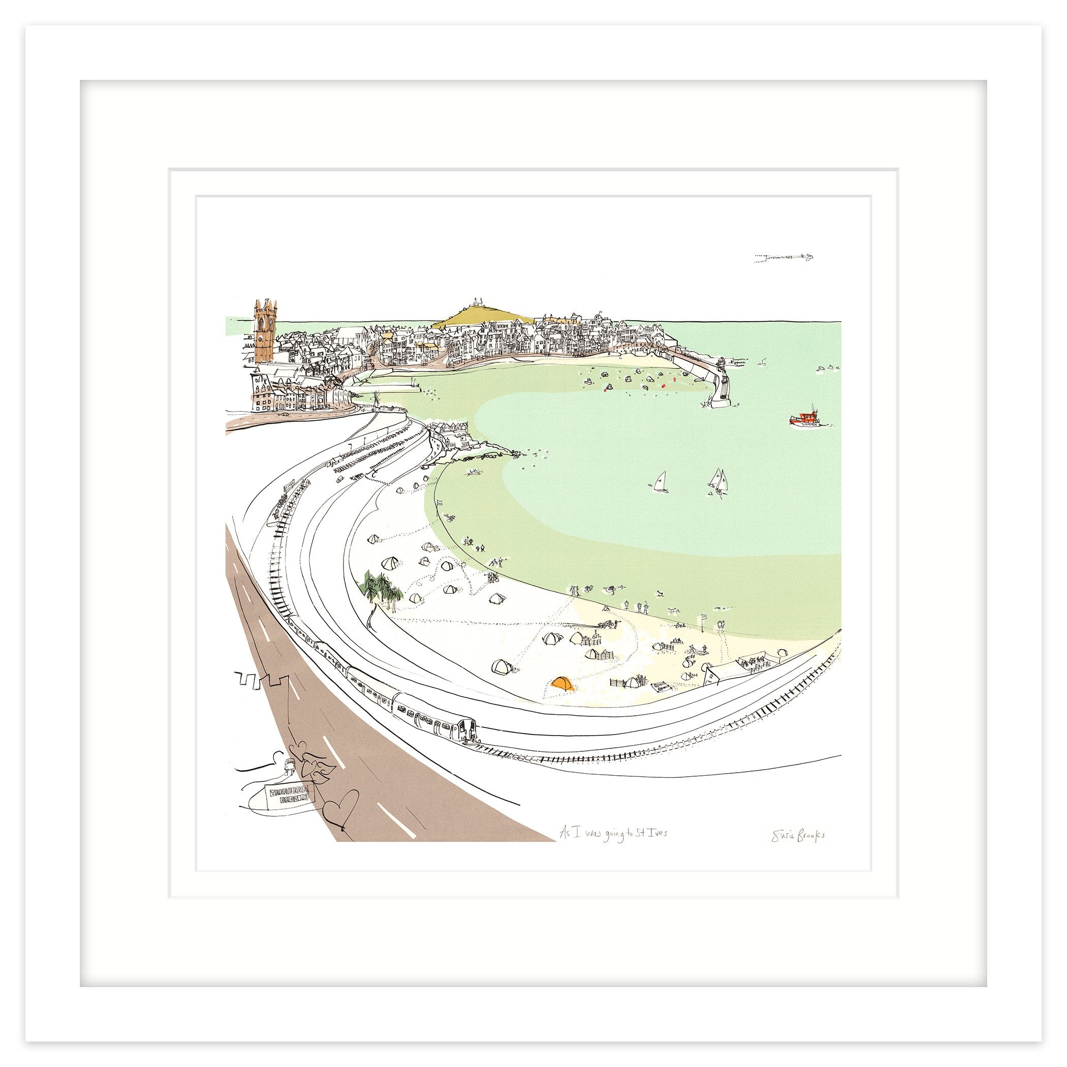 I Was Going To St Ives Framed Print