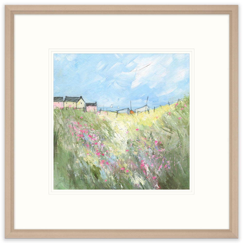 Ice Cream Cottages Framed Print