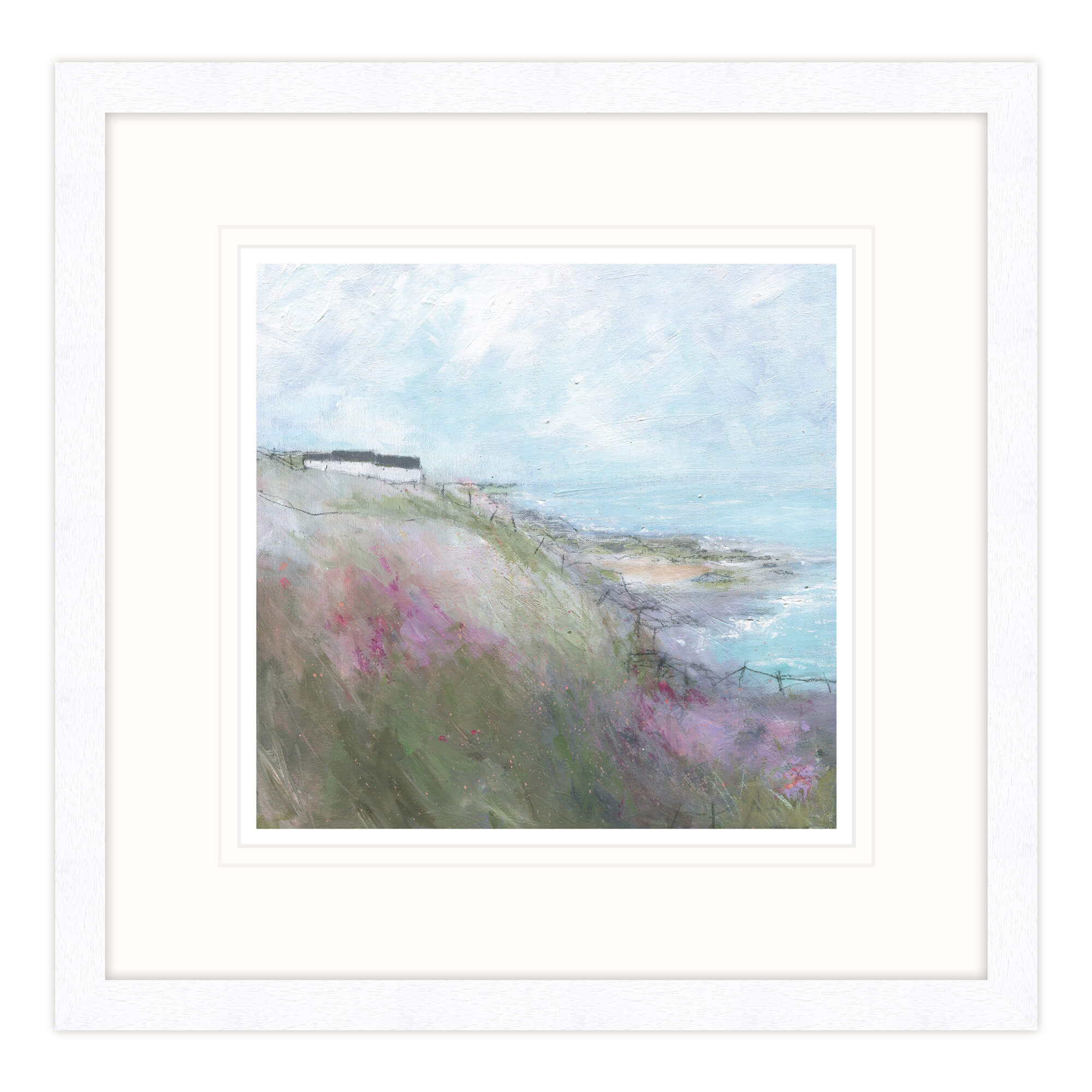 Coastal Meadow Framed Print