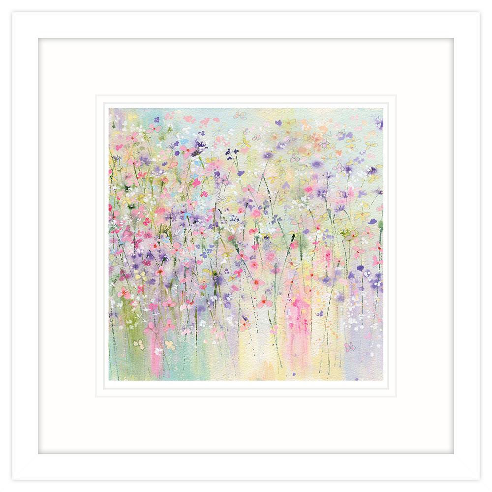 Spring Bouquet Small Framed Print