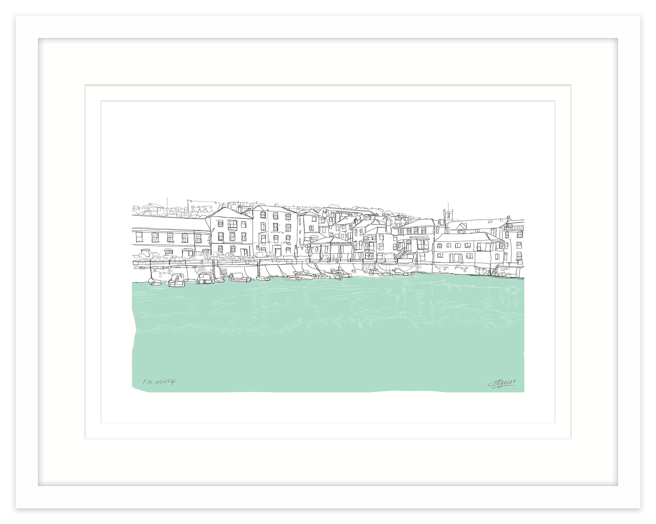 Falmouth Framed Print