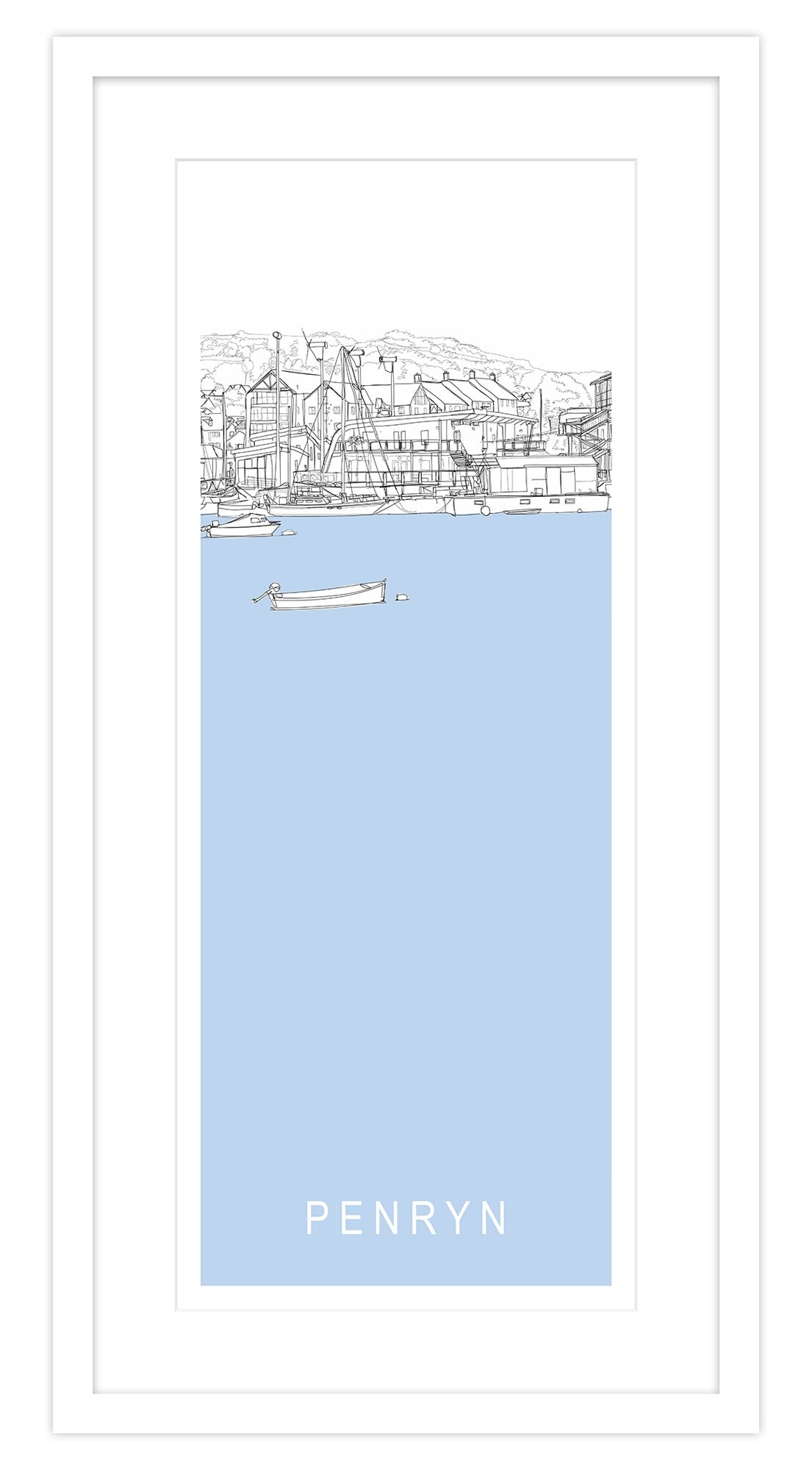 Penryn Long Framed Print