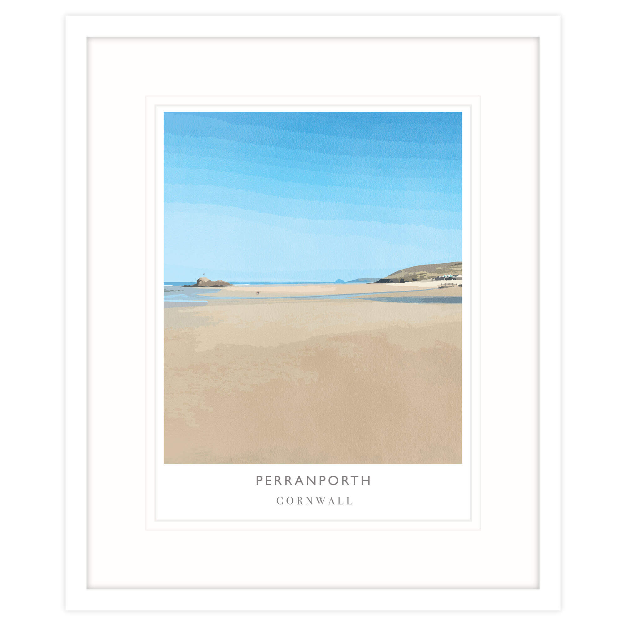 Perranporth Framed Print