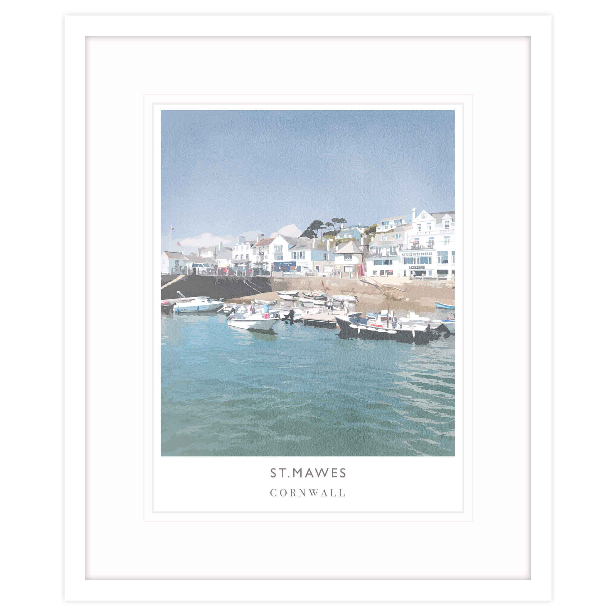 St Mawes Framed Print Small