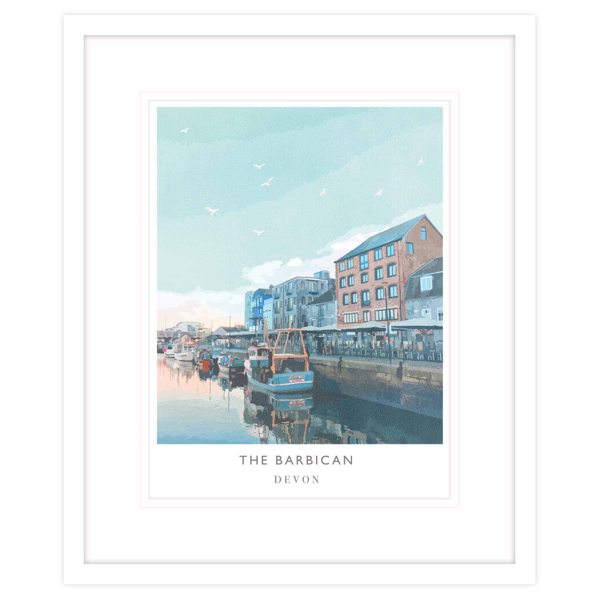 The Barbican Framed Print