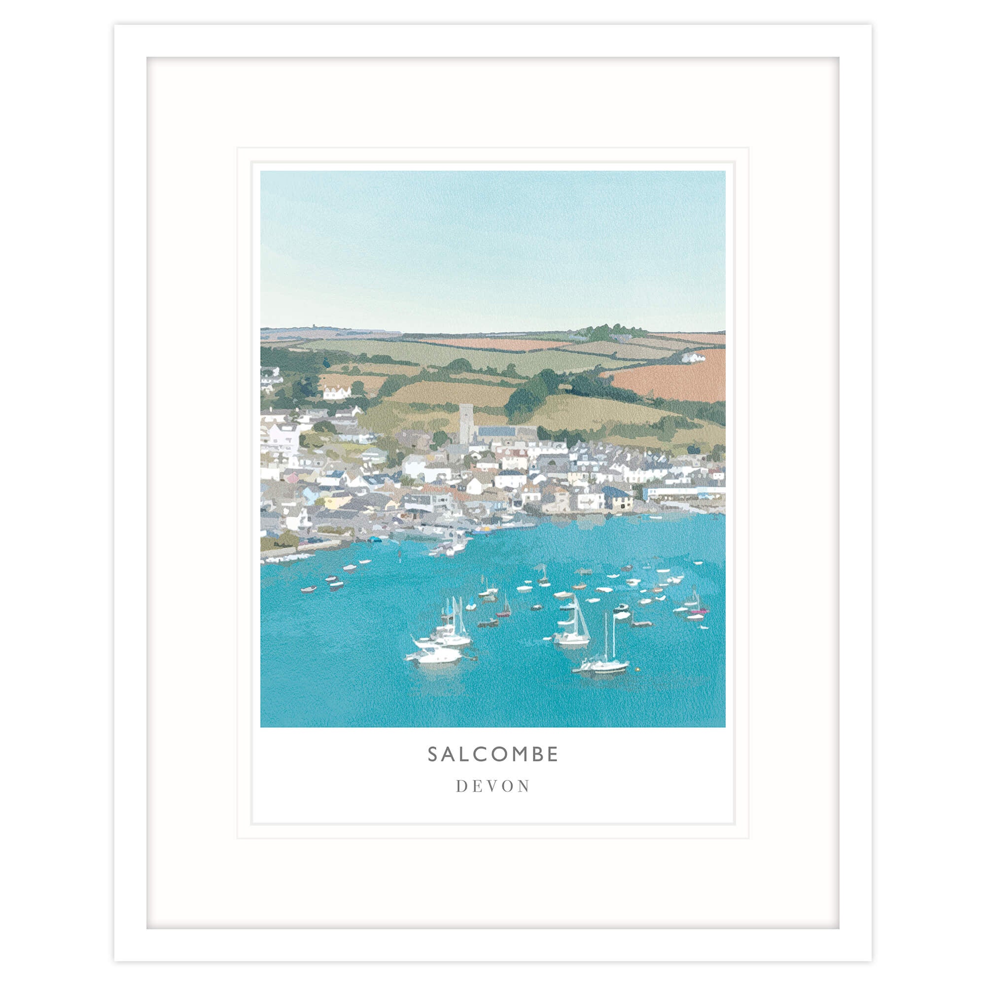 Salcombe Framed Print