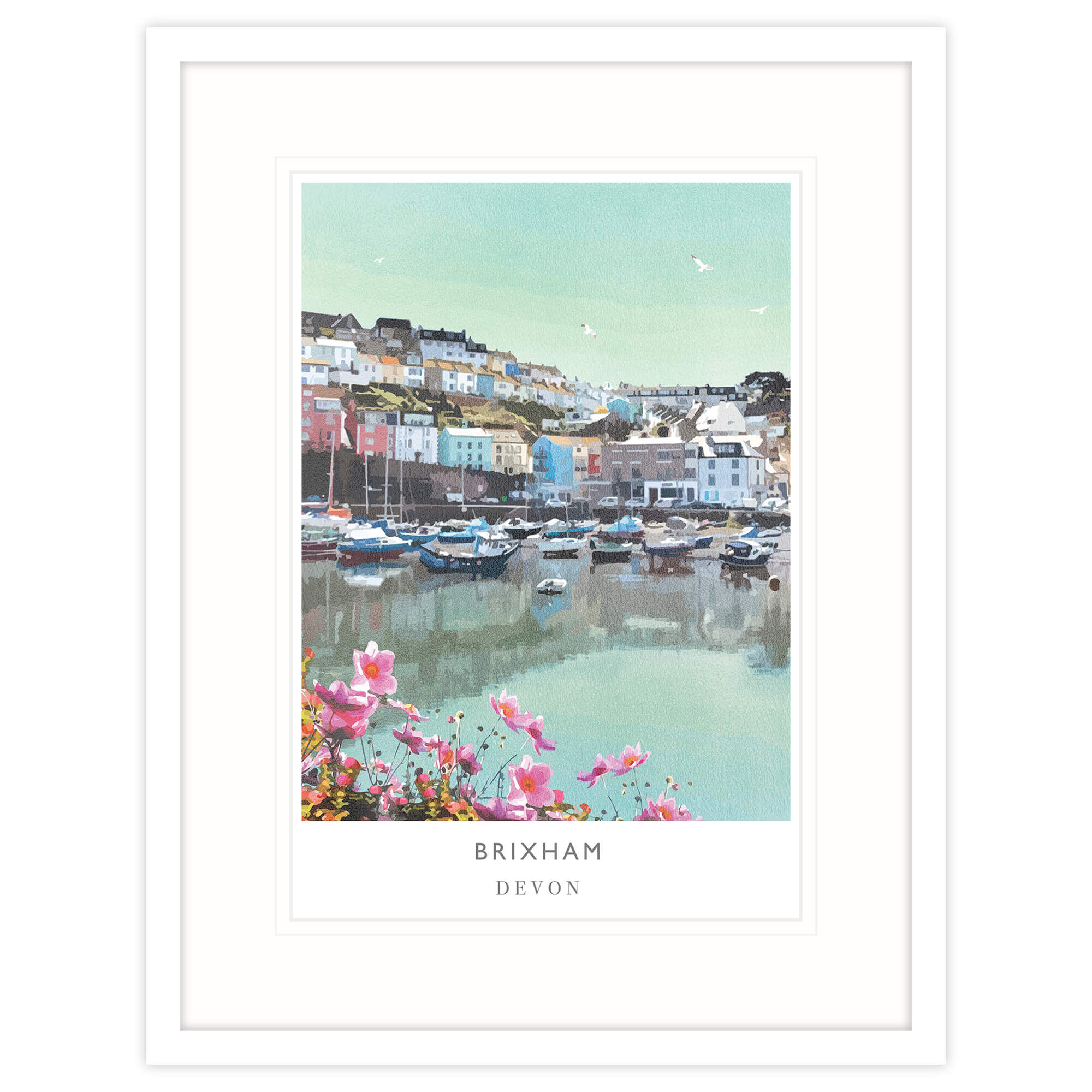 Brixham Framed Print