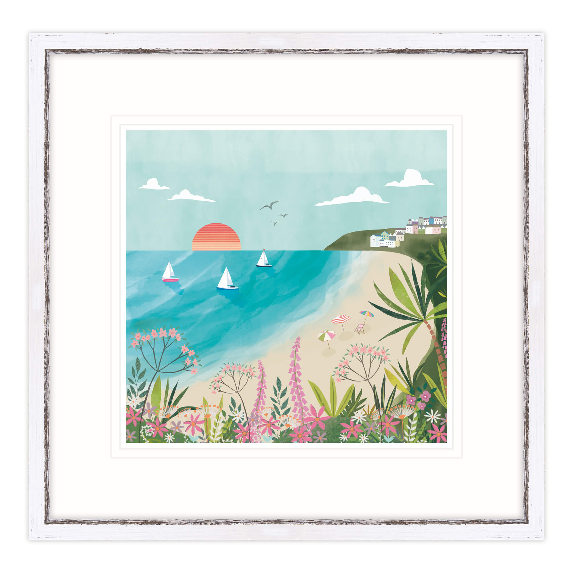 Carbis Bay Framed Print