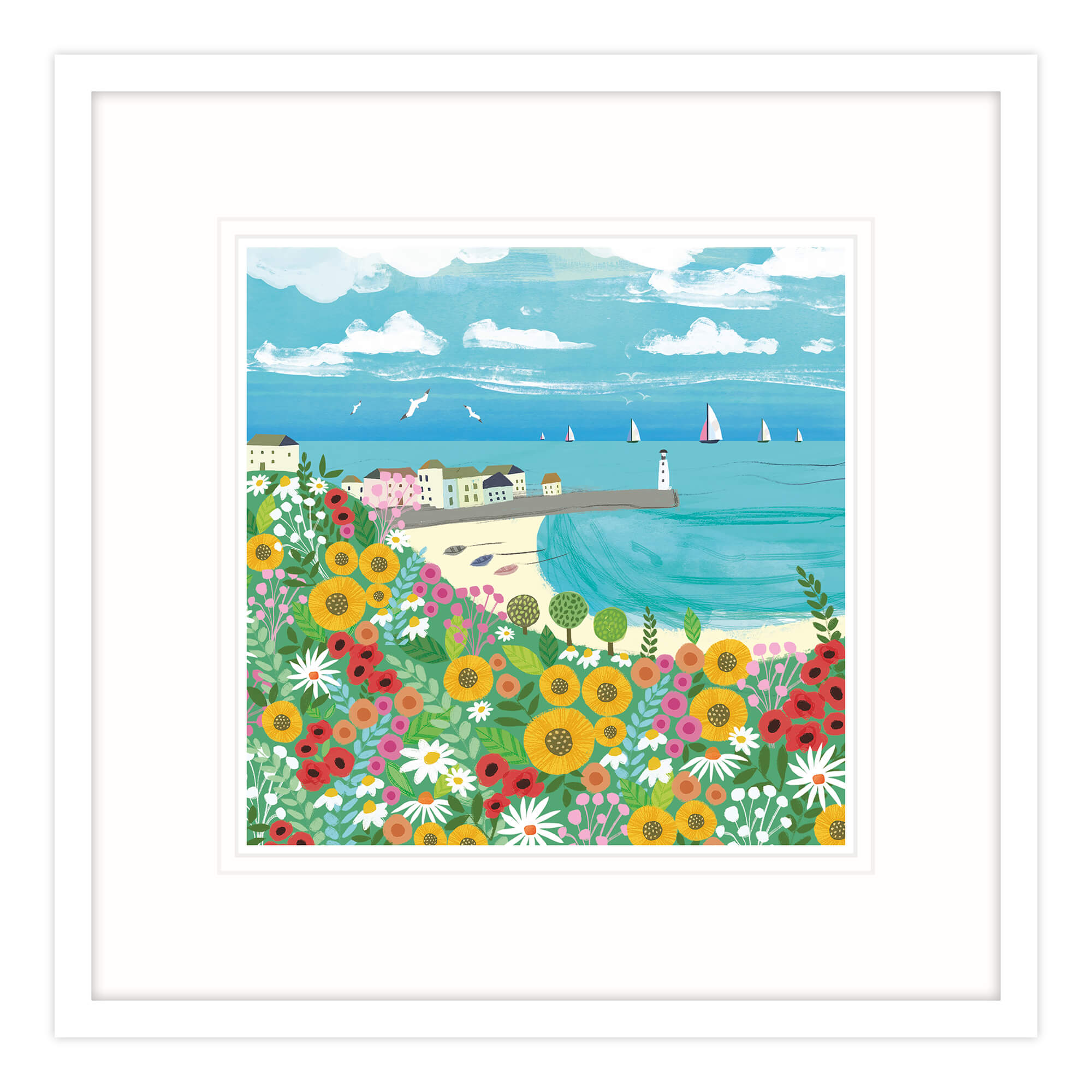 Spring In St Ives Framed Print