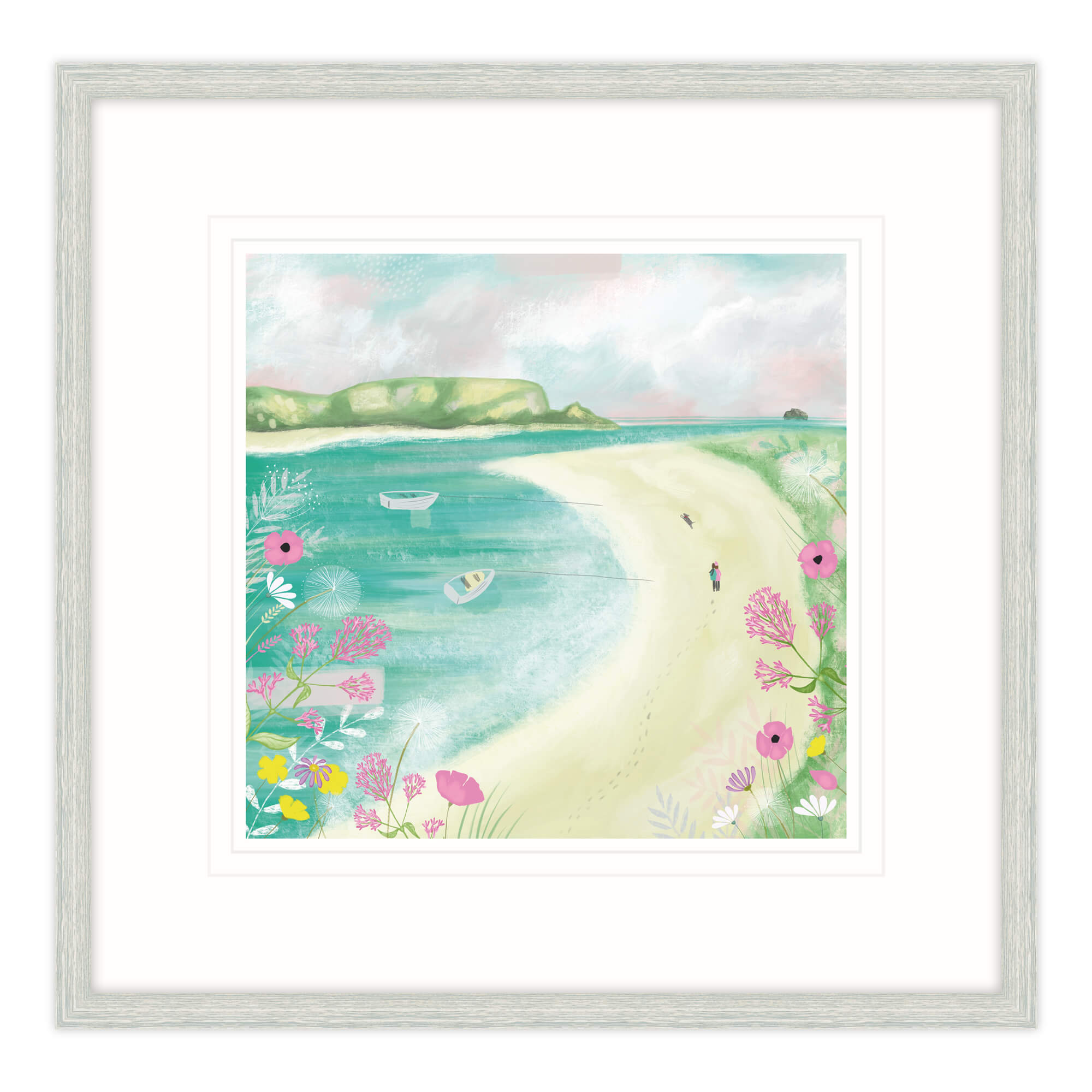 Padstow To Rock Framed Print