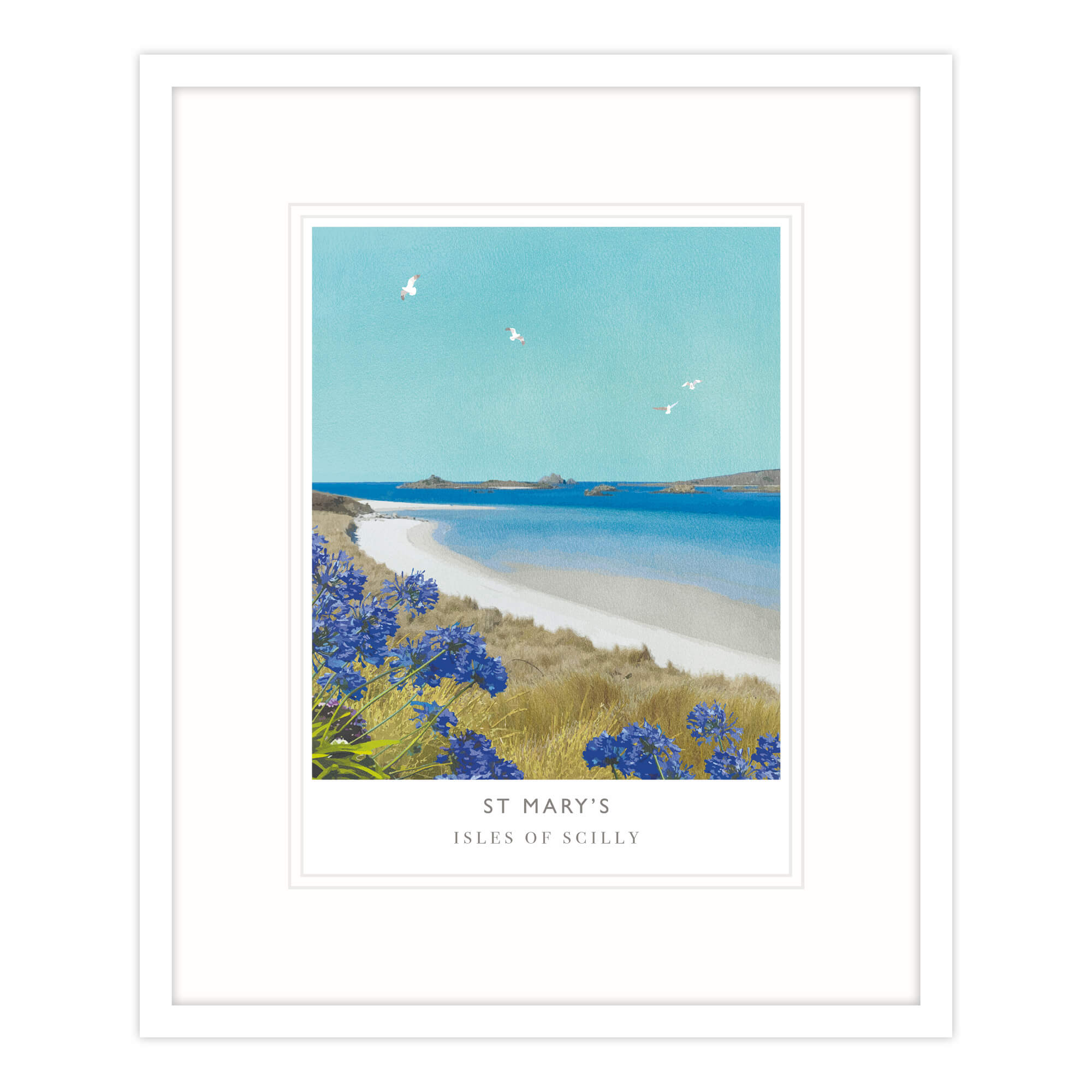 St Mary’s Isles Of Scilly Framed Print