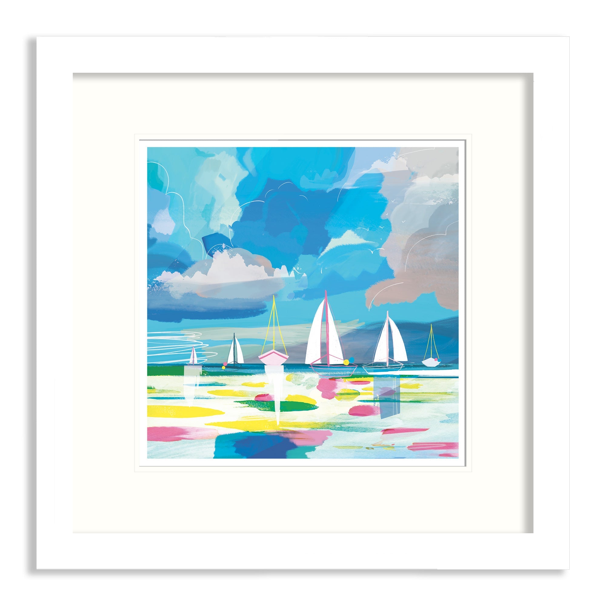 Summer Sailing Framed Print