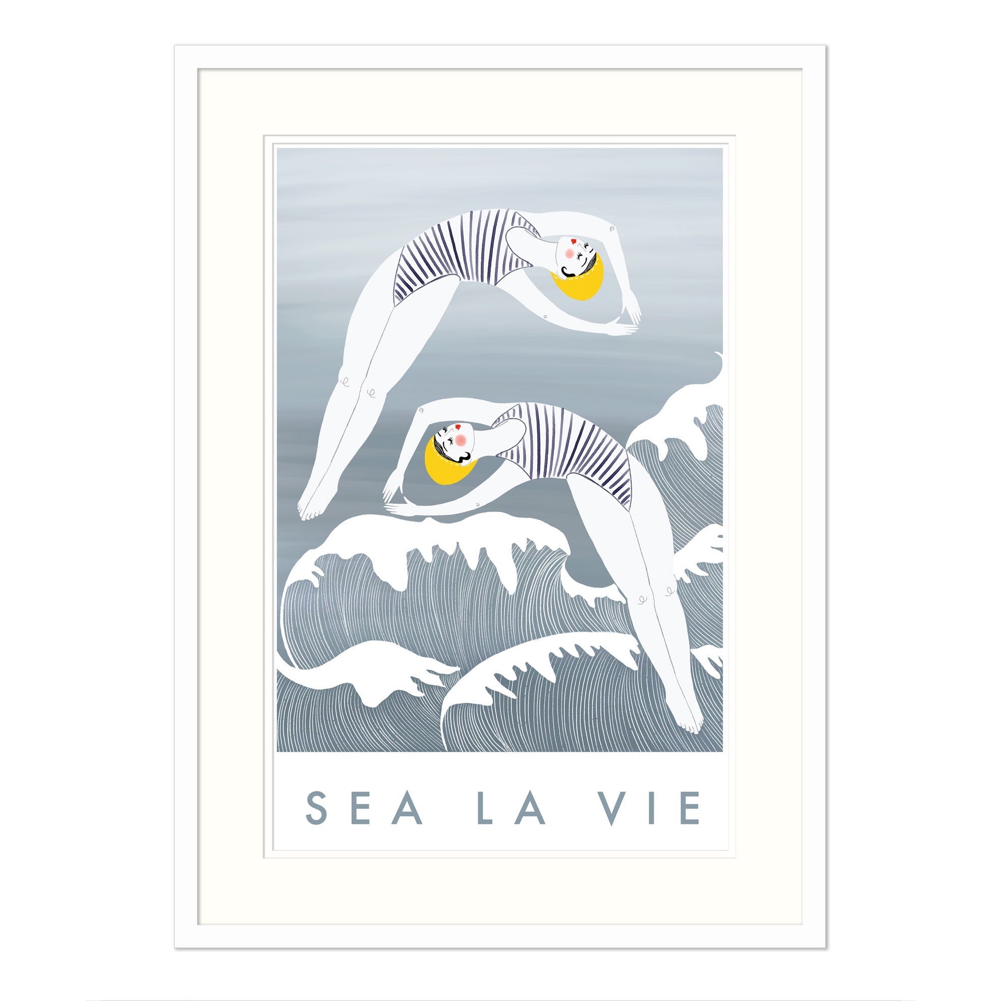Sea La Vie Framed Print