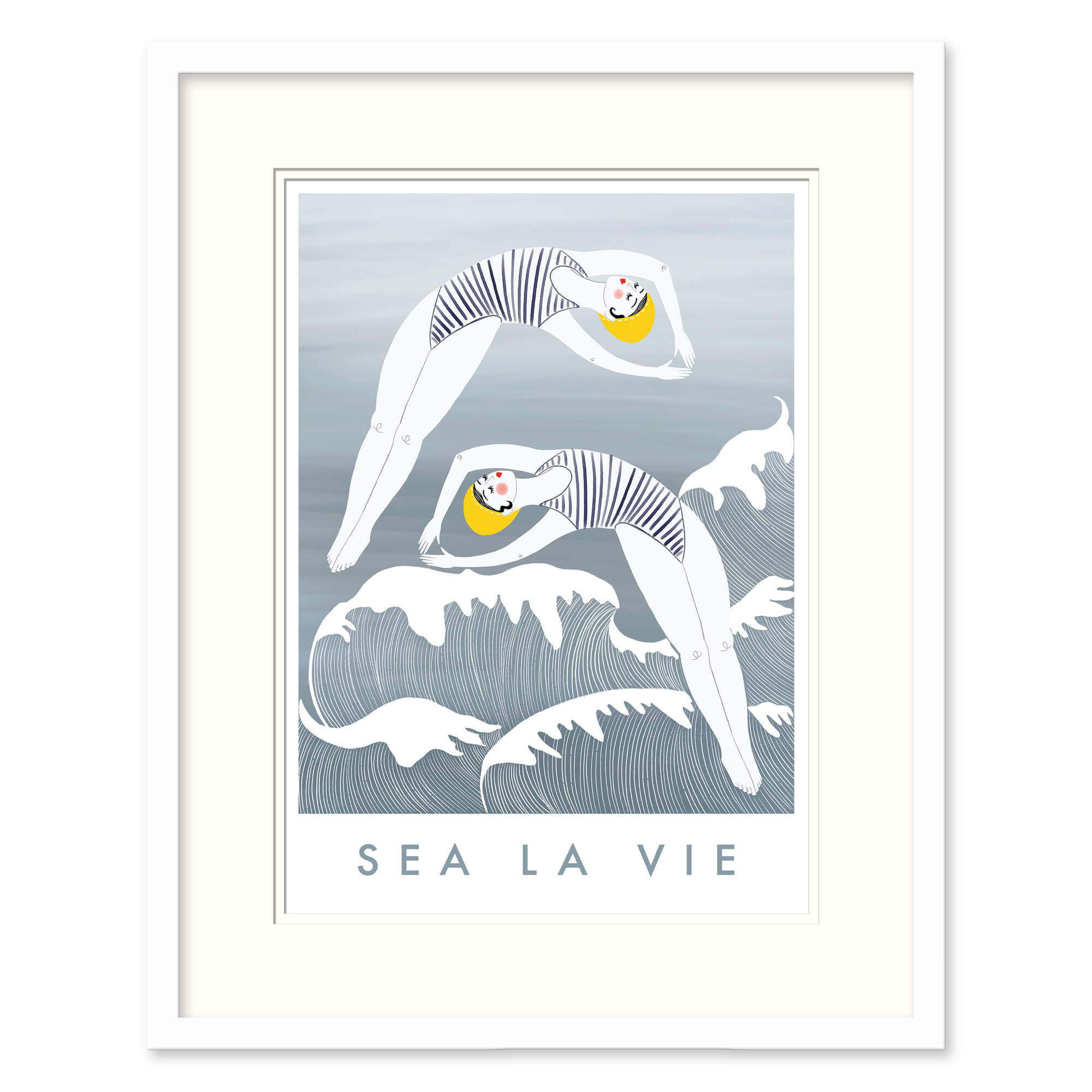 Sea La Vie Small Framed Print