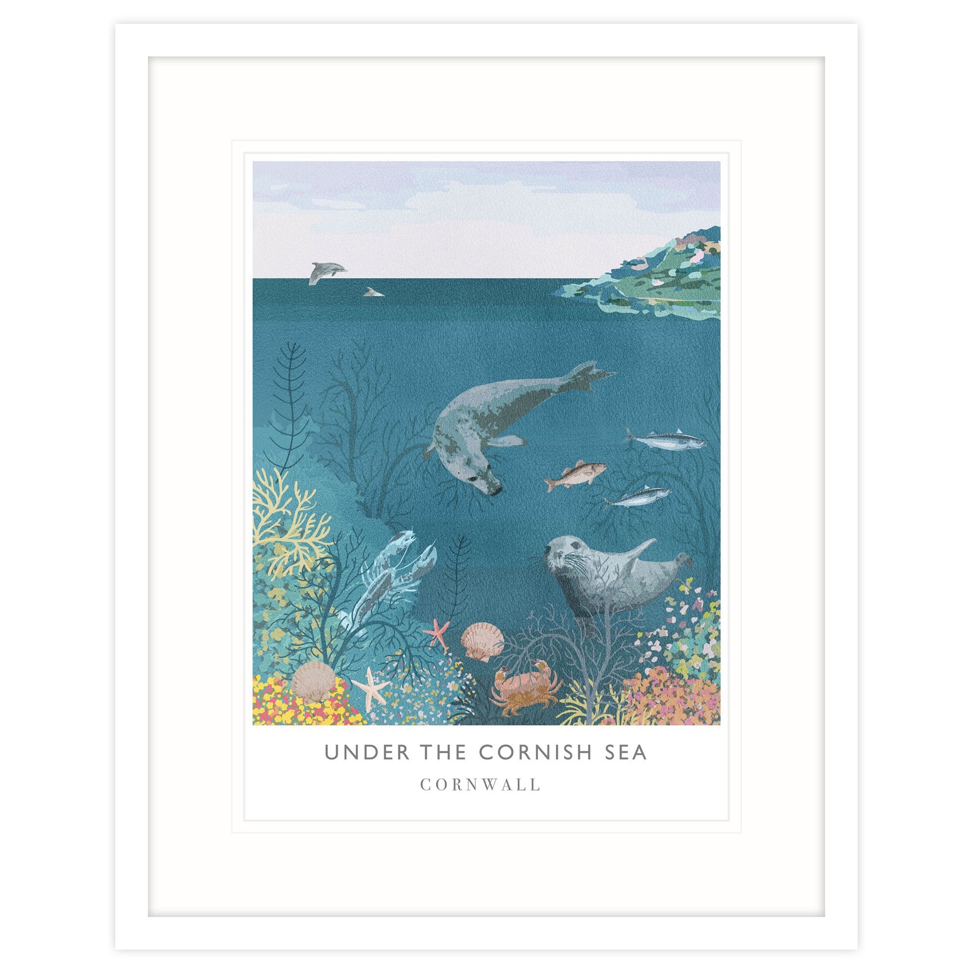Under The Sea Framed Print